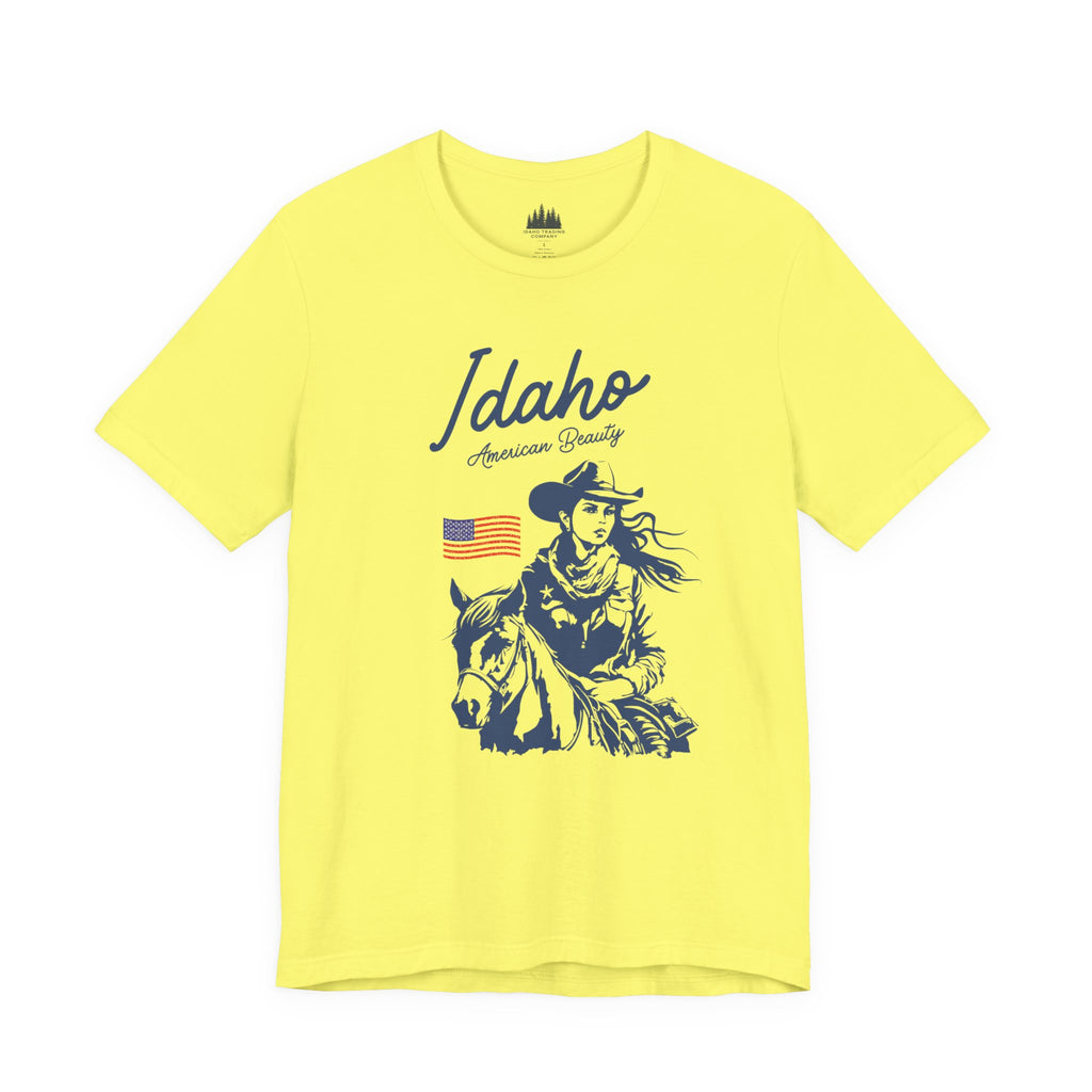 Idaho American Beauty Vintage Western T-Shirt