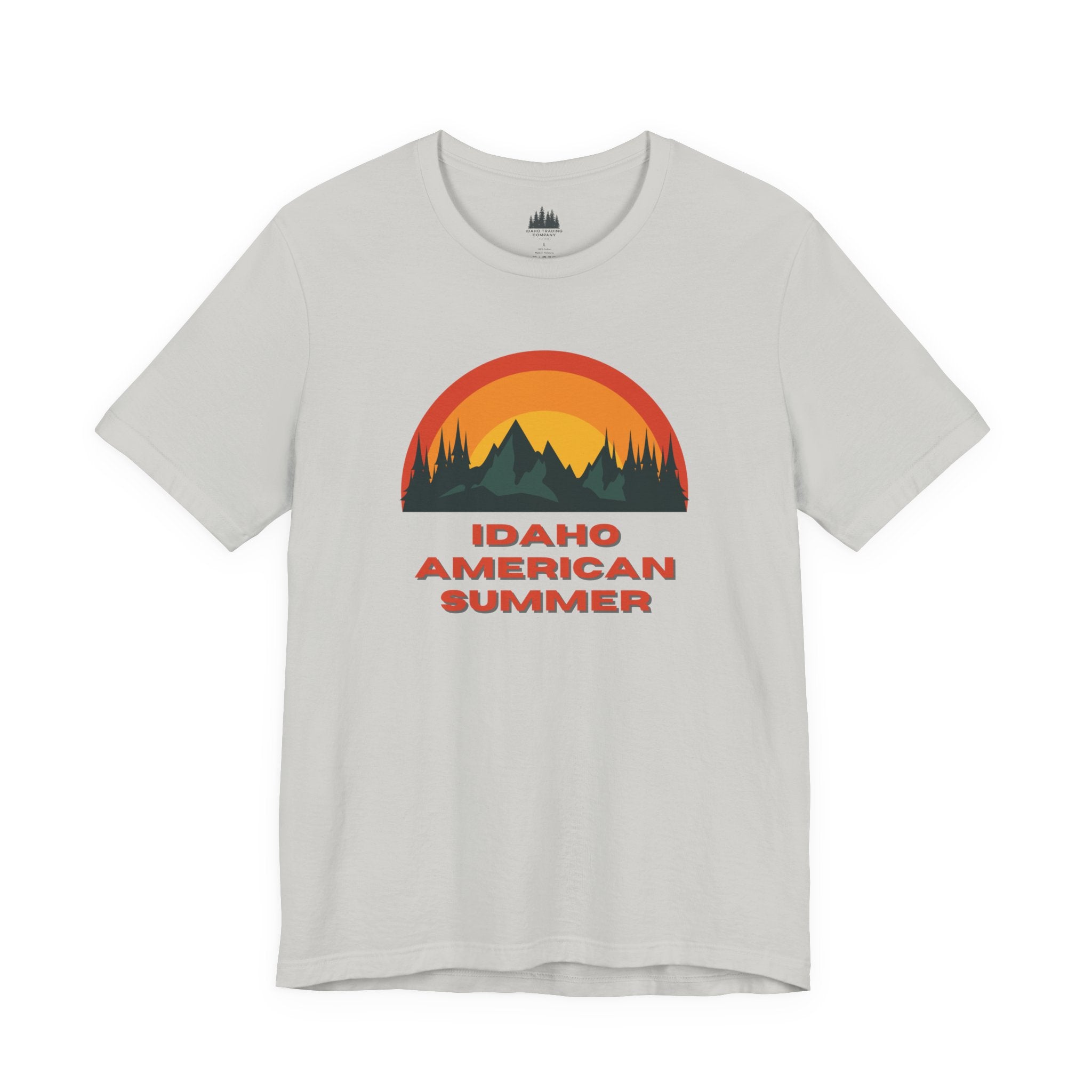 Idaho American Summer Retro T-Shirt