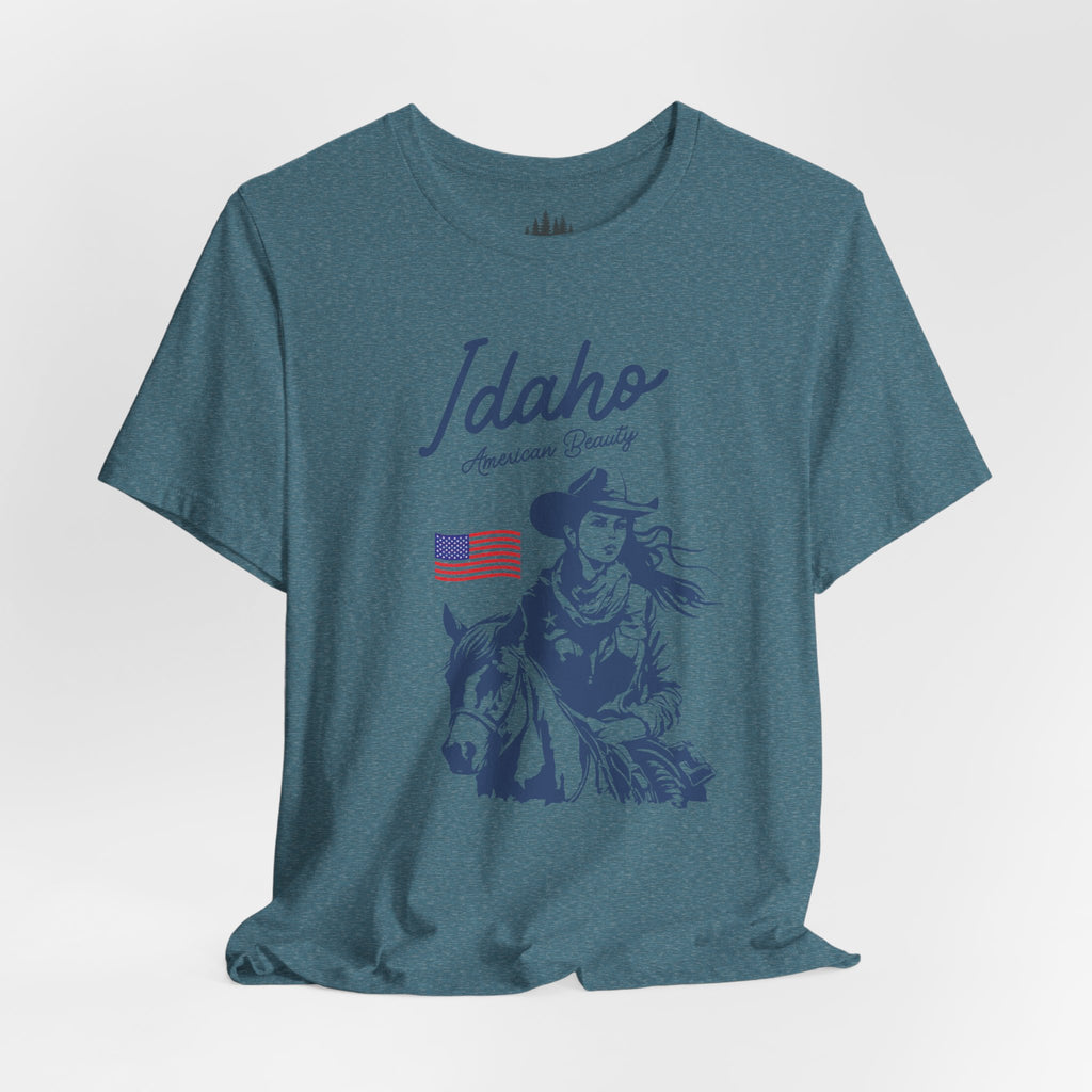 Idaho American Beauty Vintage Western T-Shirt