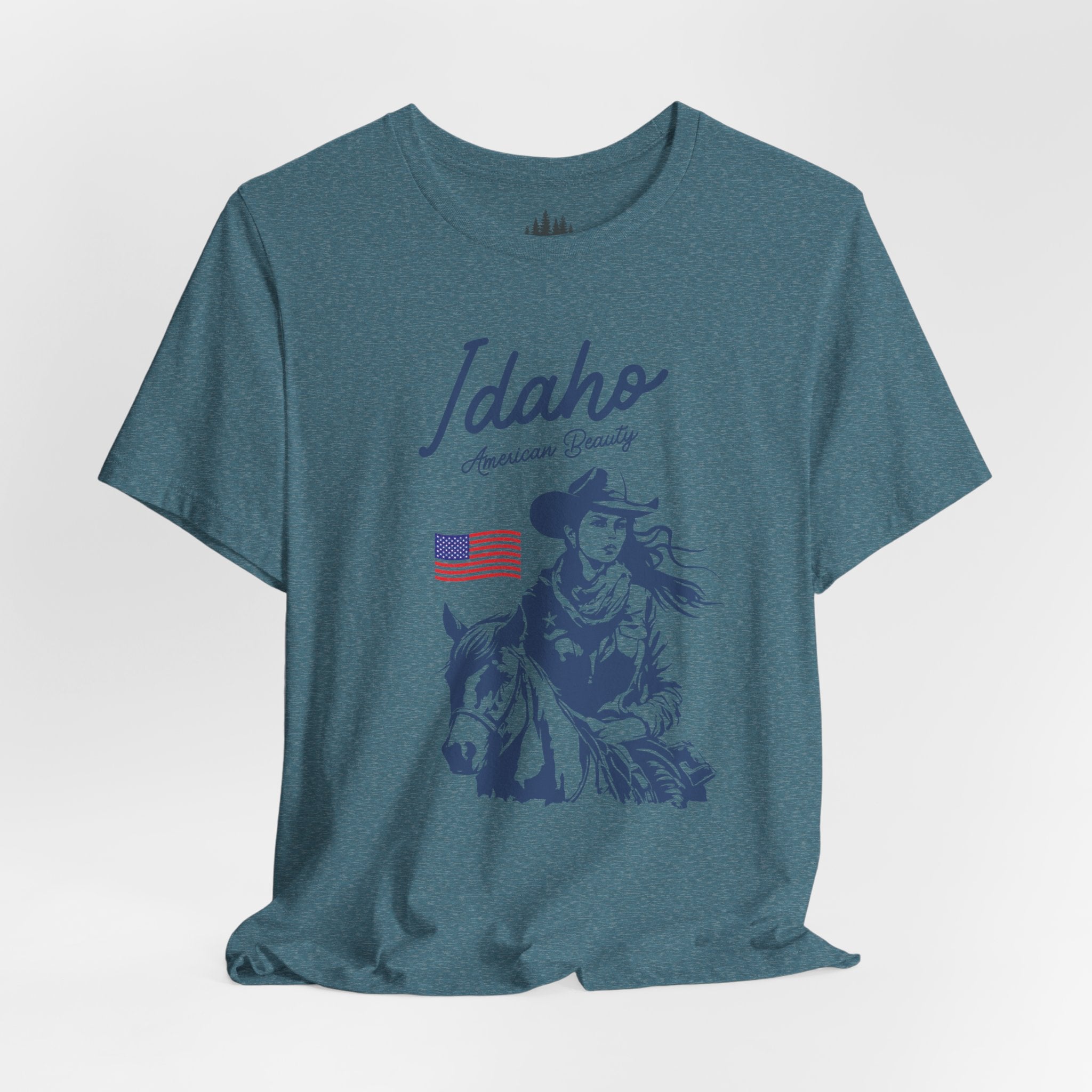 Idaho American Beauty Vintage Western T-Shirt
