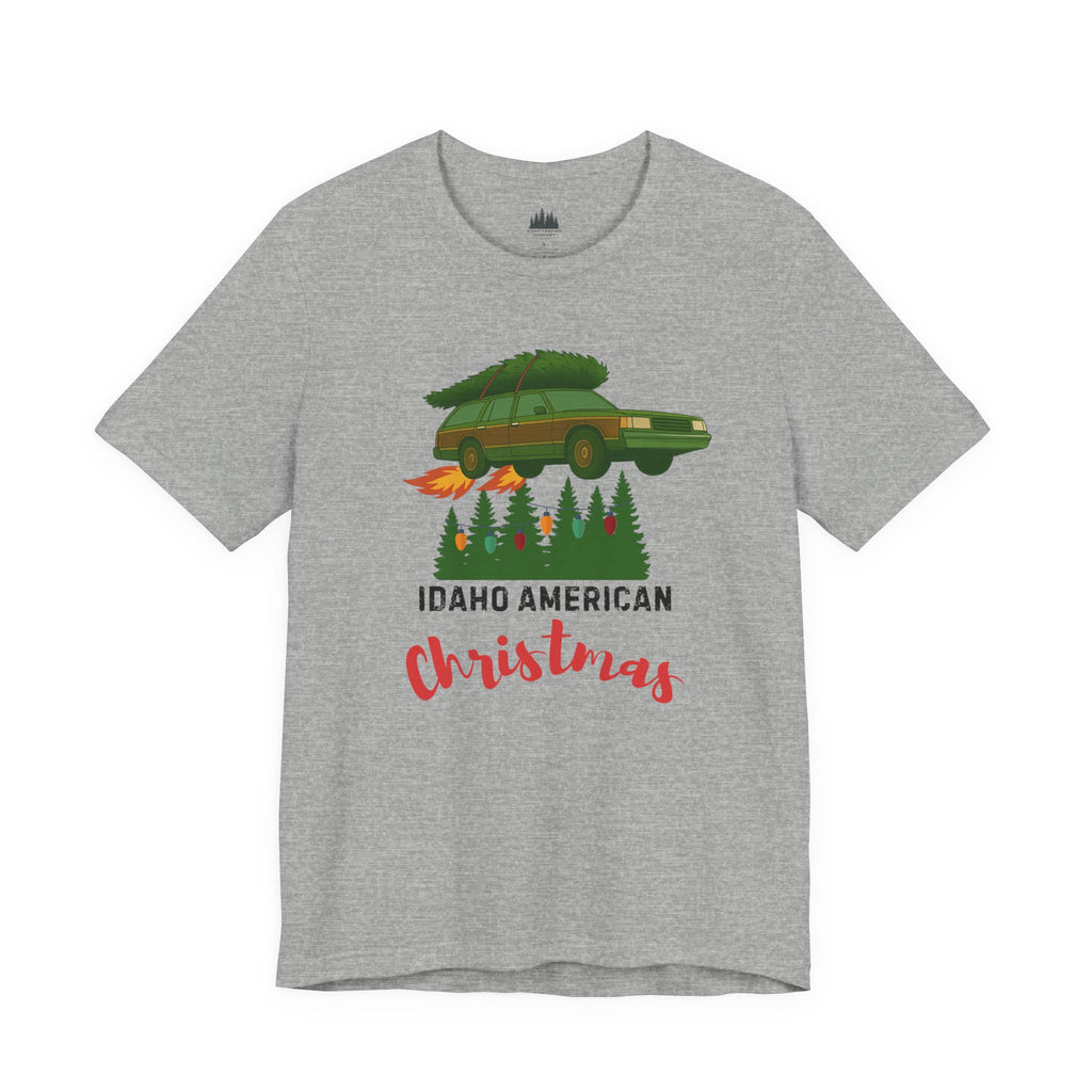 Idaho American Christmas Holiday T-Shirt