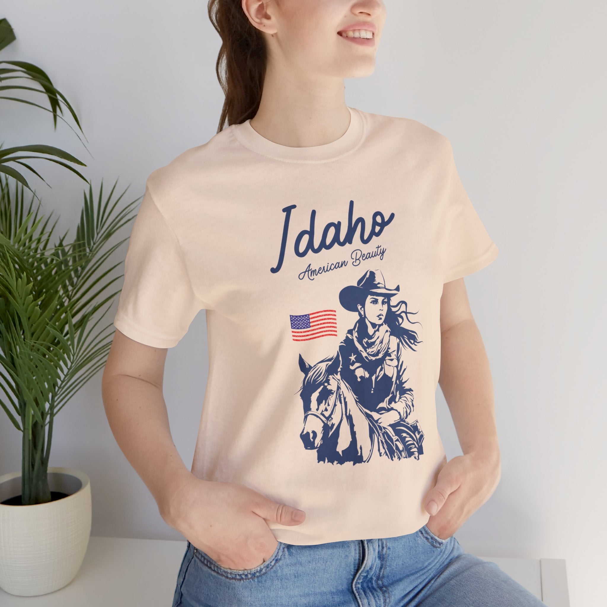 Idaho American Beauty Vintage Western T-Shirt