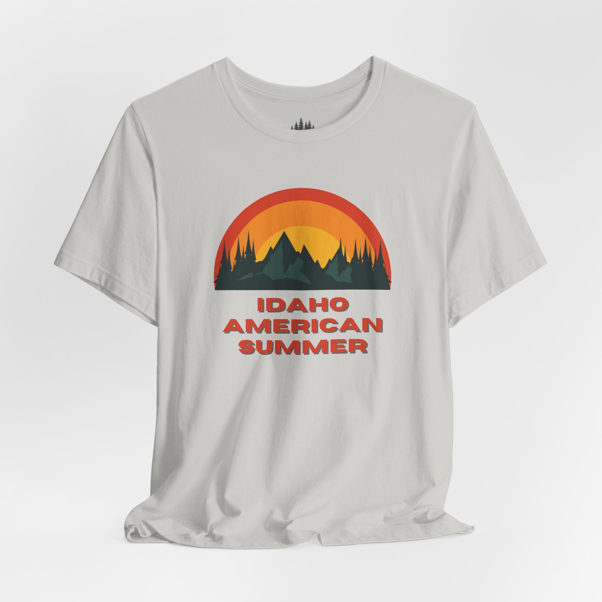 Idaho American Summer Retro T-Shirt