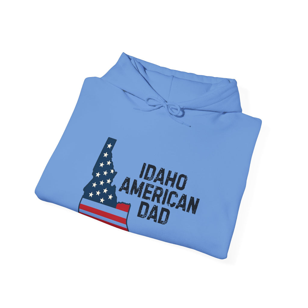 Idaho American Dad Hoodie No Sleeve Logo