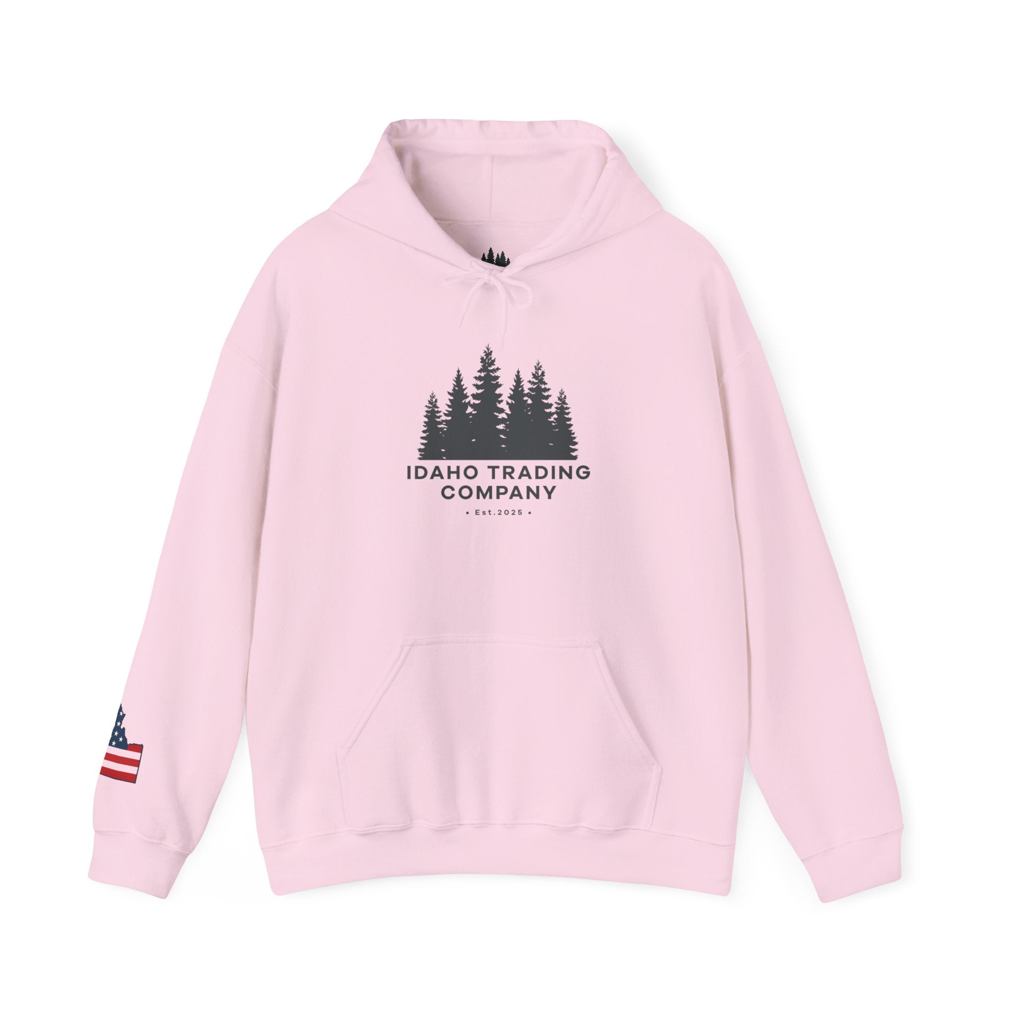 Idaho Trading Company Hoodie with Sleeve Logo