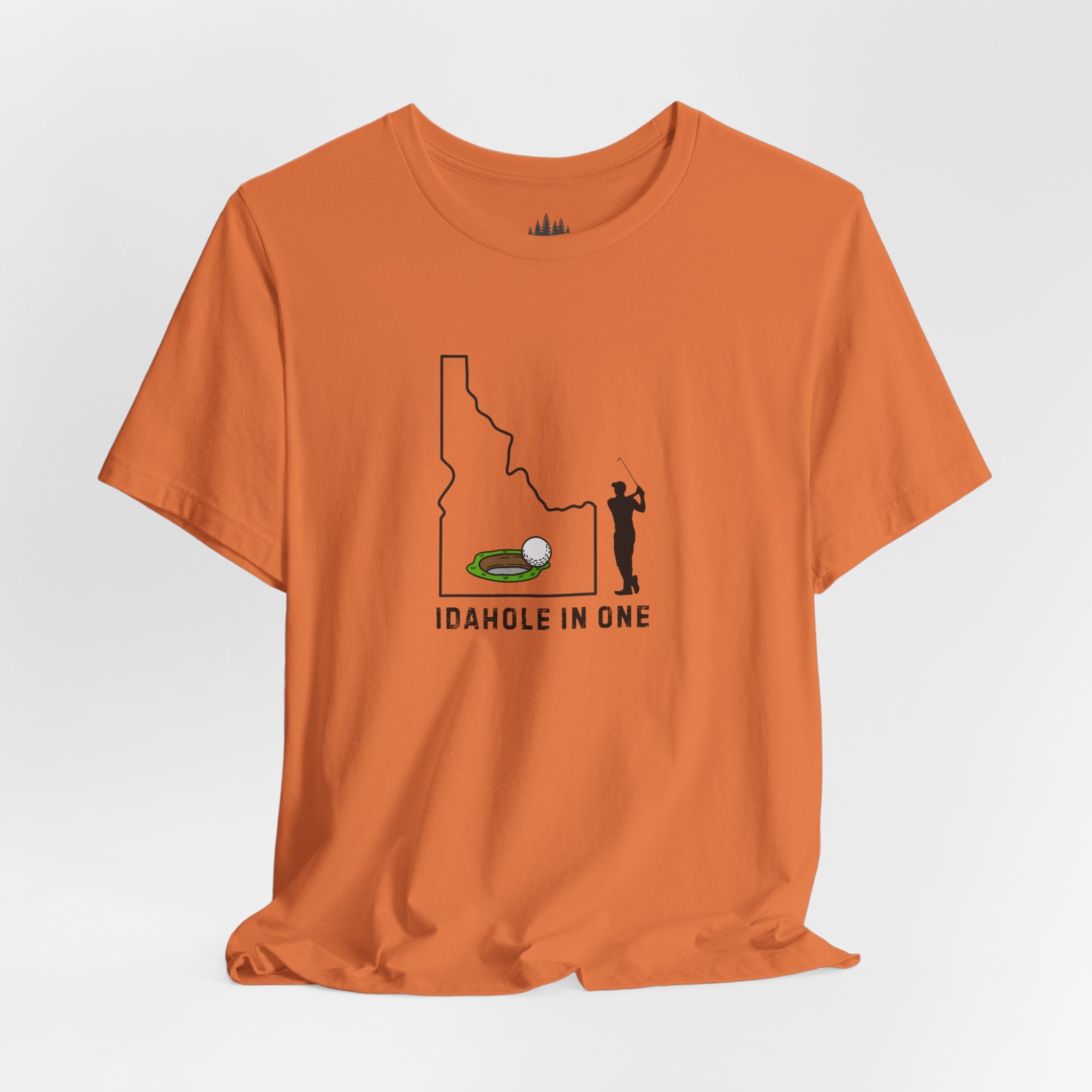 Idahole In One Men's Golf T-Shirt