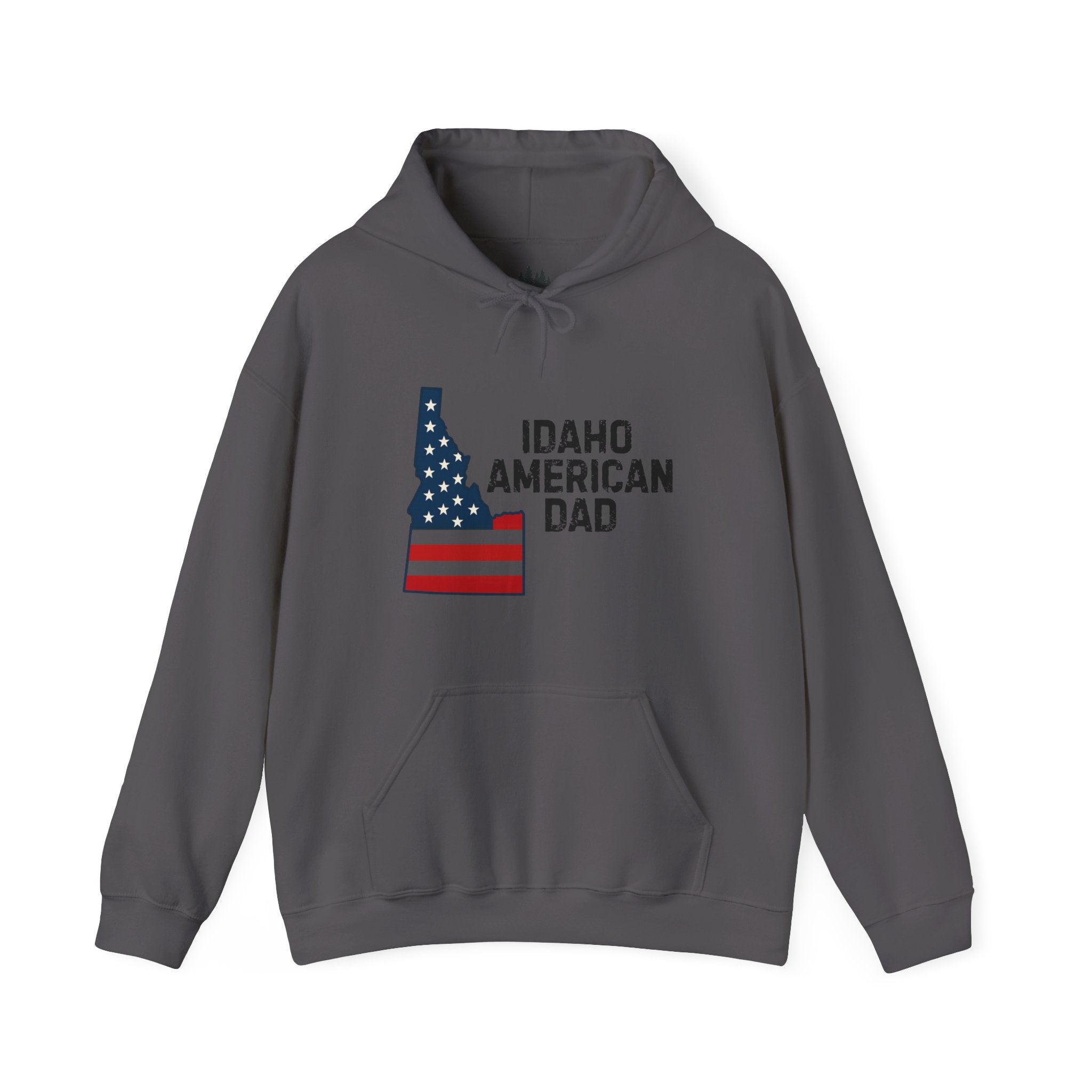 Idaho American Dad Hoodie No Sleeve Logo