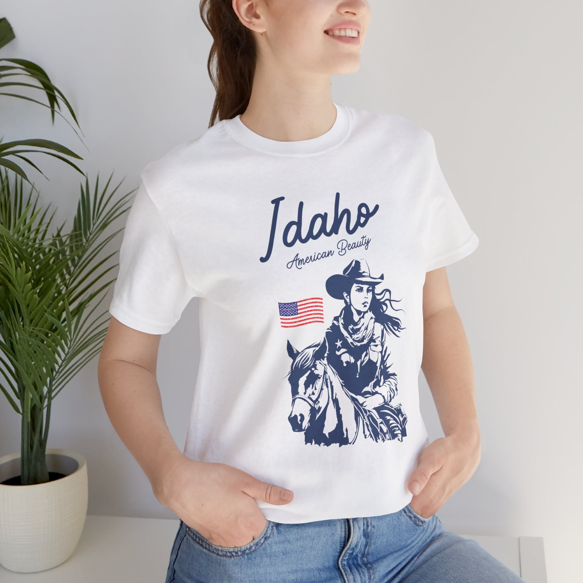 Idaho American Beauty Vintage Western T-Shirt