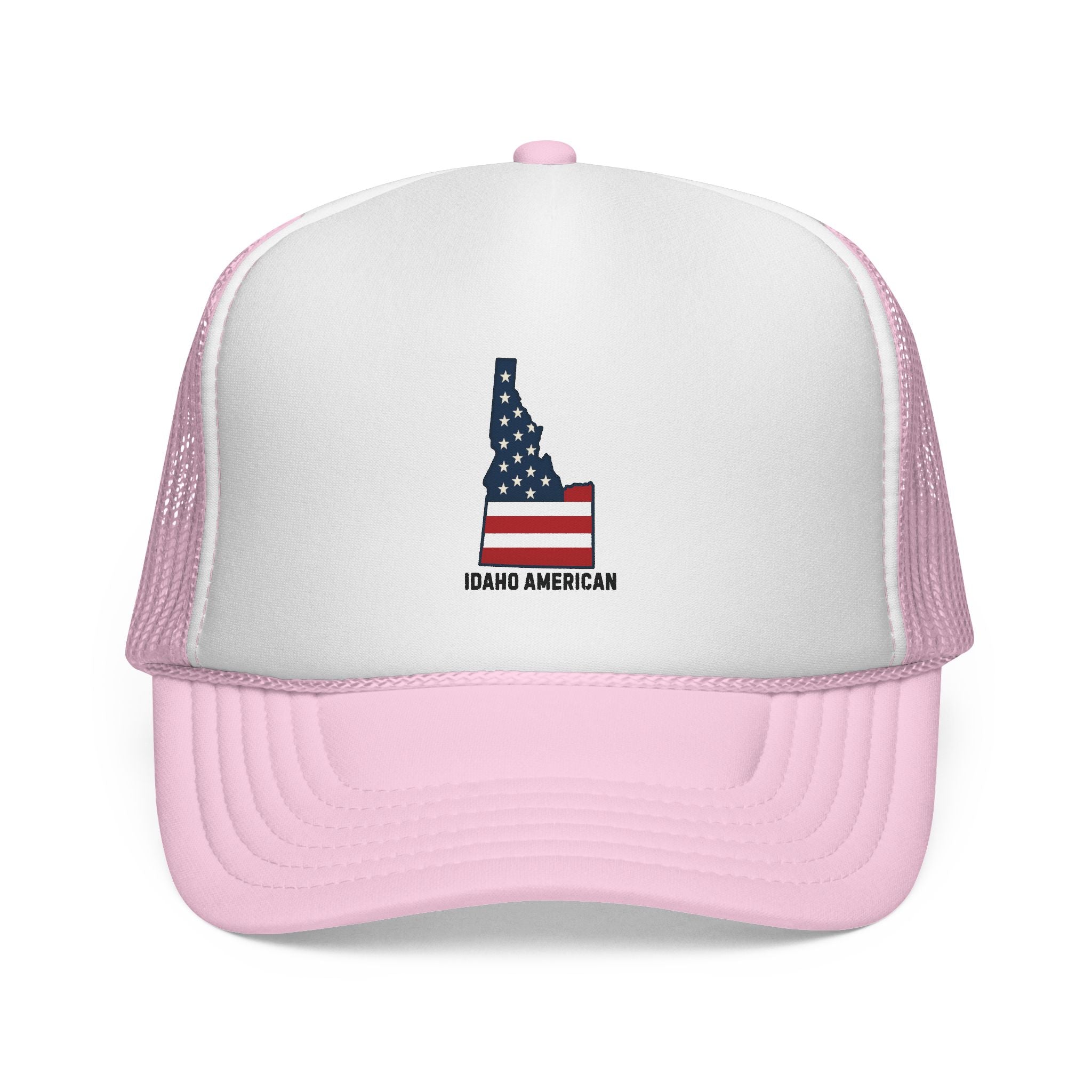 Idaho American Trucker Cap - Patriotic Mesh Hat