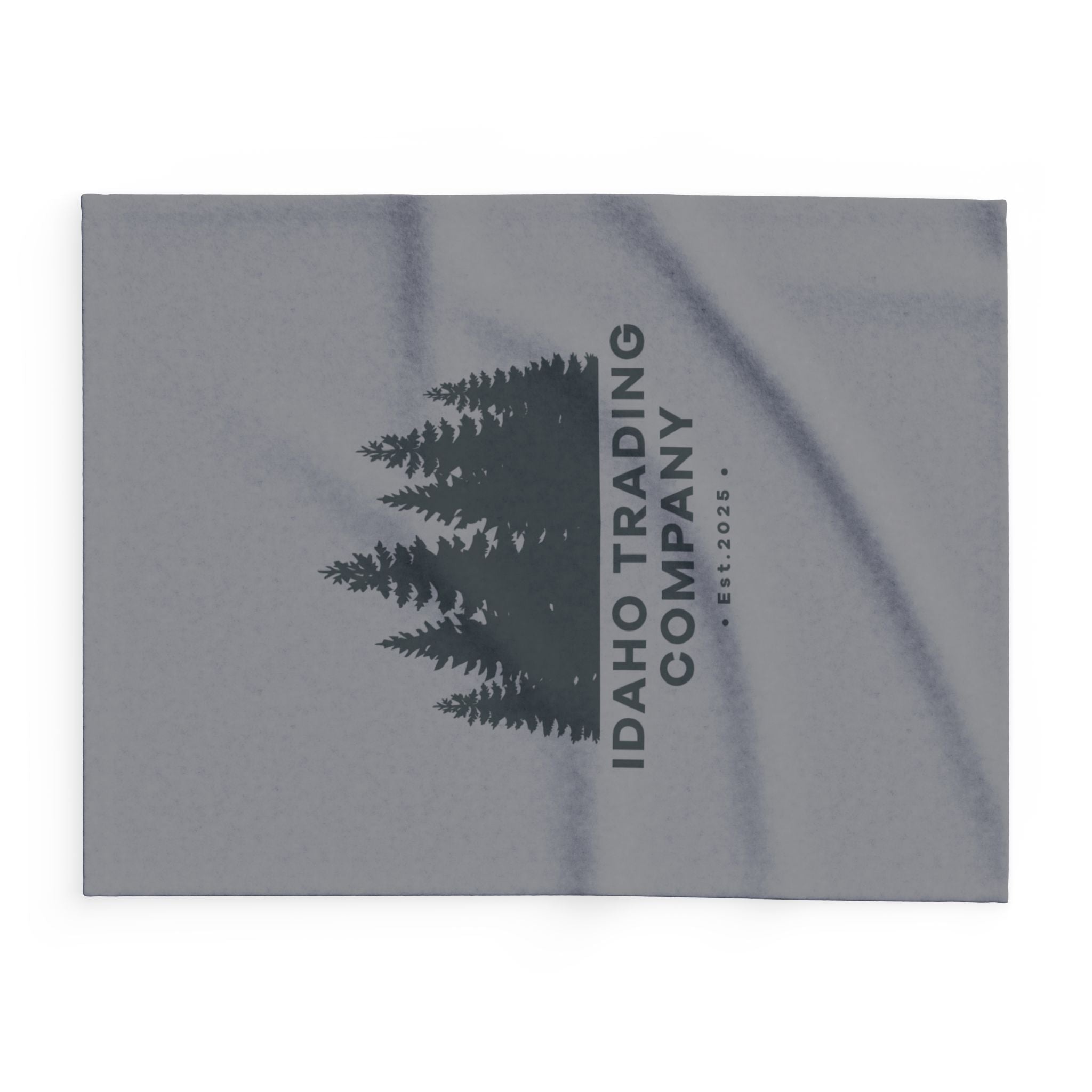 Idaho Trading Company Fleece Blanket — Cozy Forest Throw