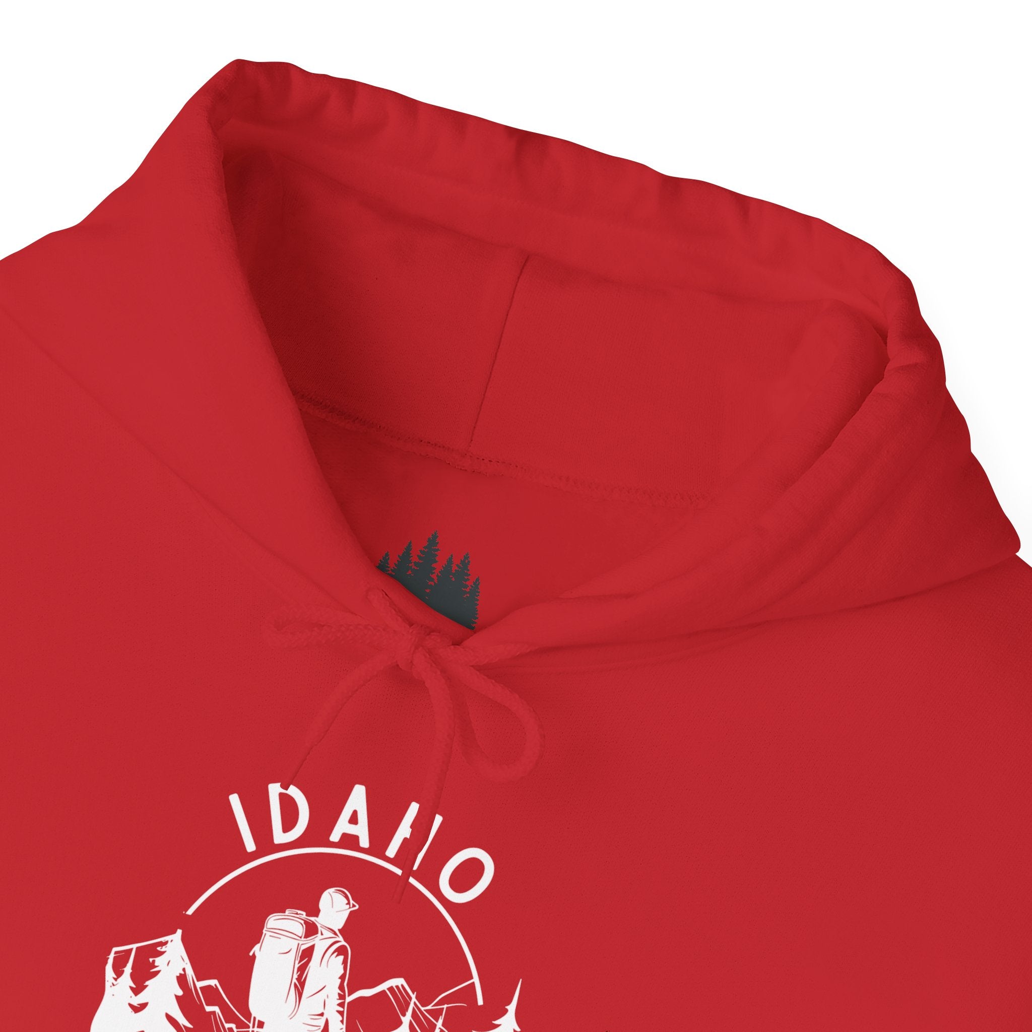 "Idaho American Patriot State of Mind" Hoodie with Sleeve Logo