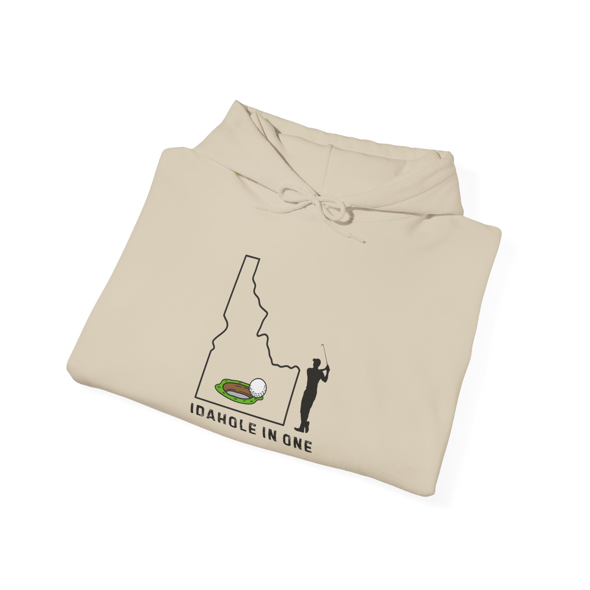 'Idahole In One' Men's Golf Hoodie