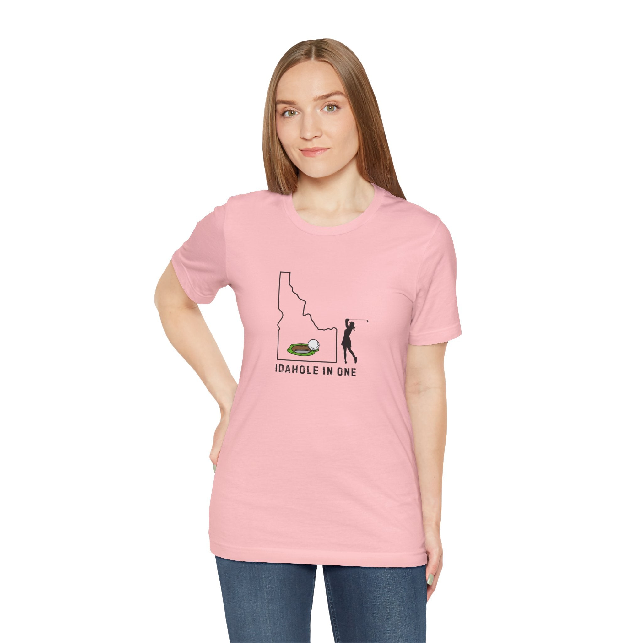 Idahole in One Women's Golf T-Shirt