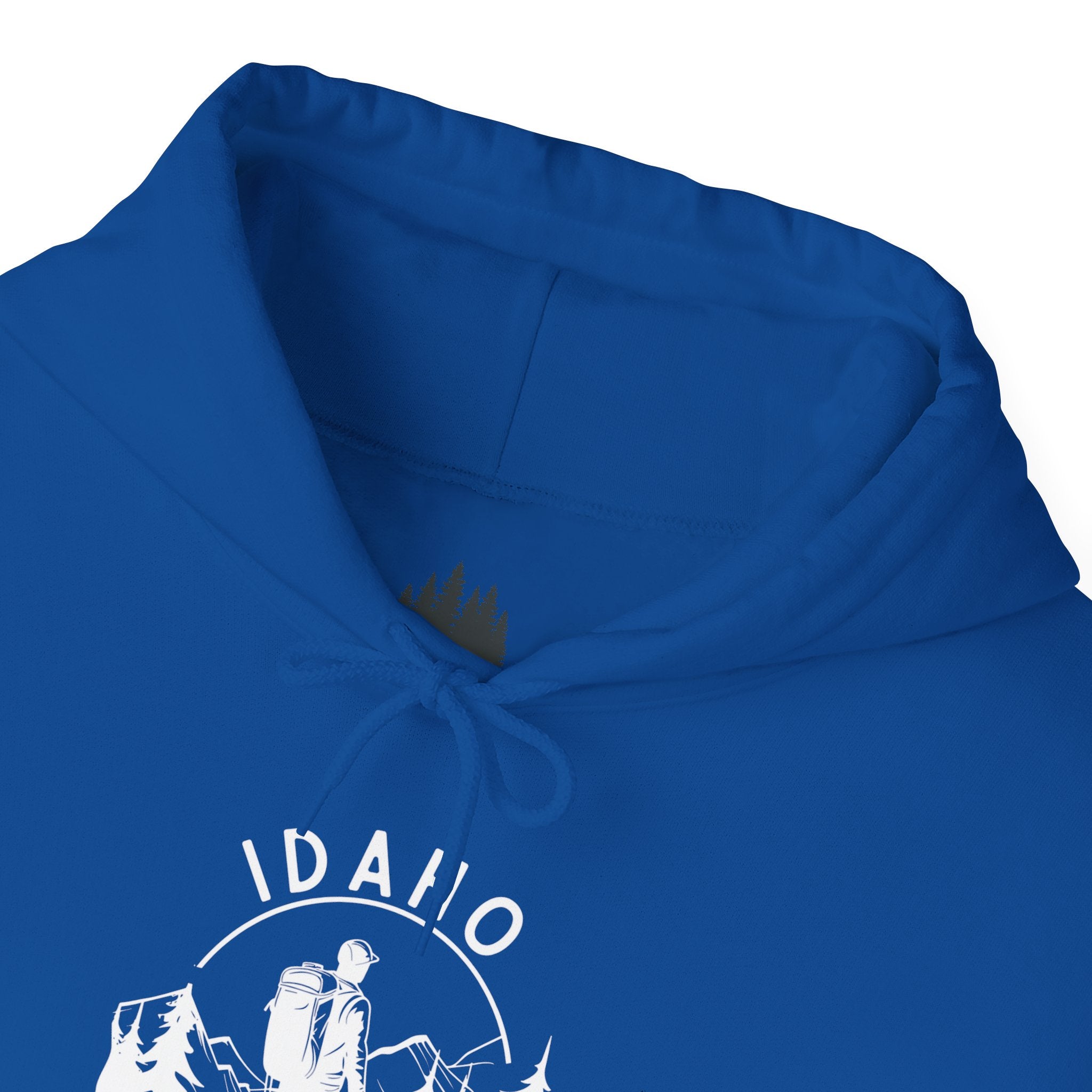 "Idaho American Patriot State of Mind" Hoodie with Sleeve Logo