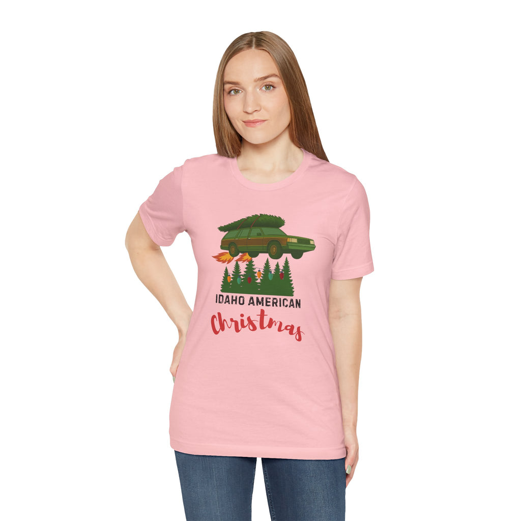 Idaho American Christmas Holiday T-Shirt