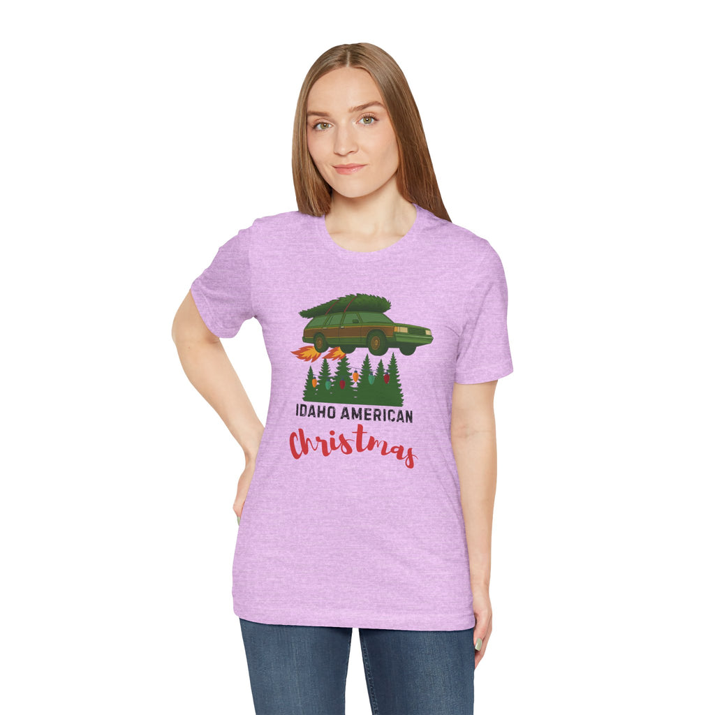 Idaho American Christmas Holiday T-Shirt