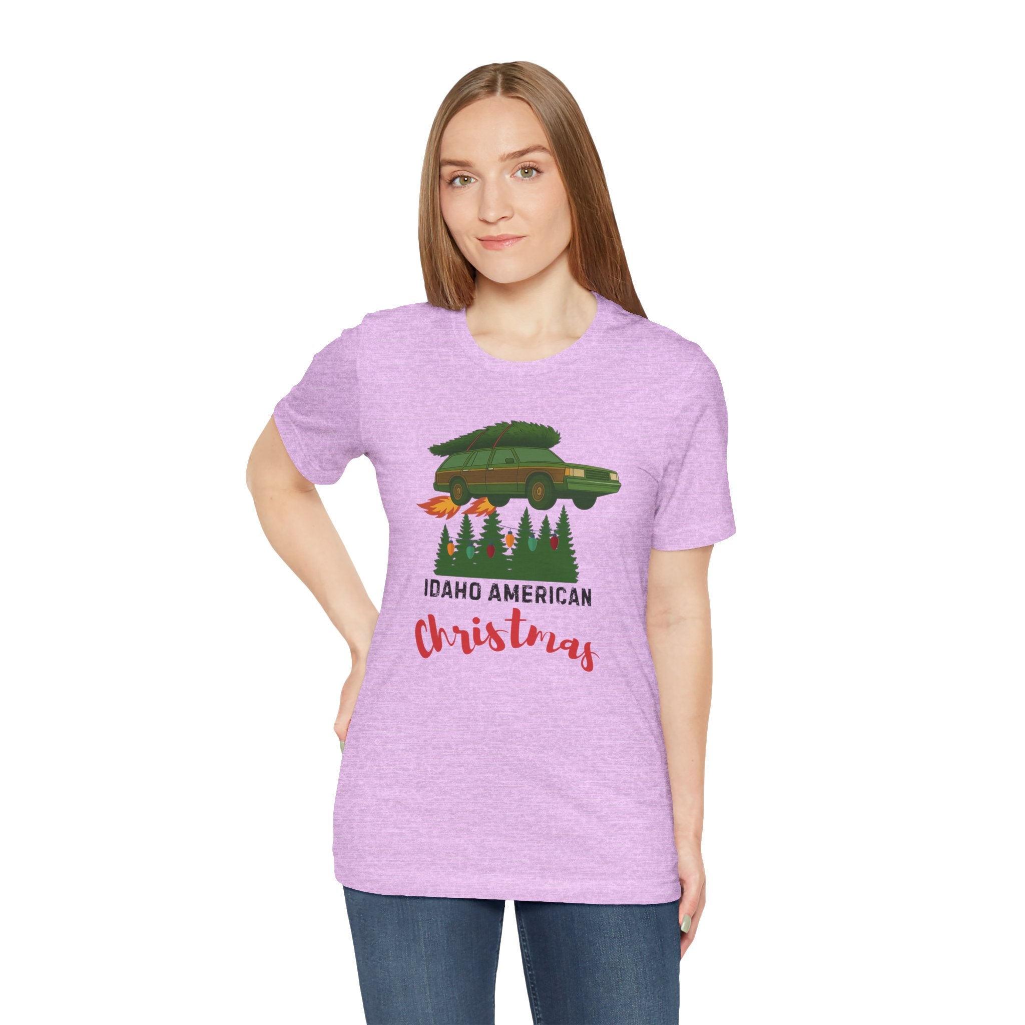 Idaho American Christmas Holiday T-Shirt