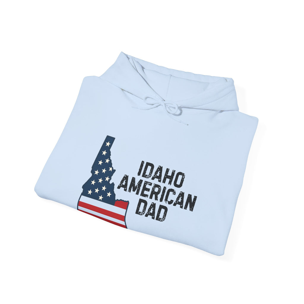 Idaho American Dad Hoodie No Sleeve Logo