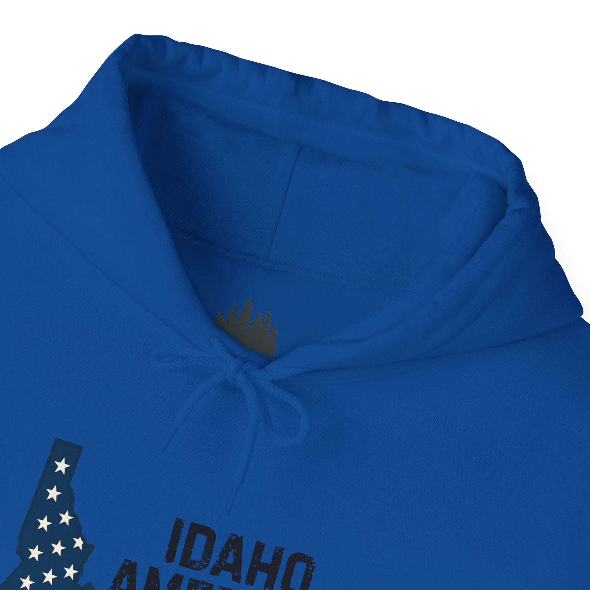 Idaho American Dad Hoodie No Sleeve Logo