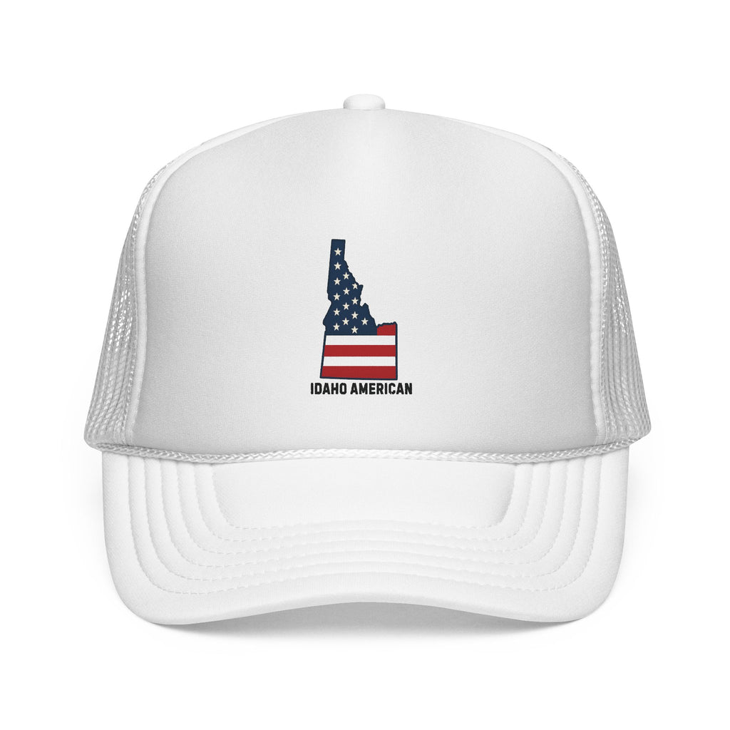 Idaho American Trucker Cap - Patriotic Mesh Hat