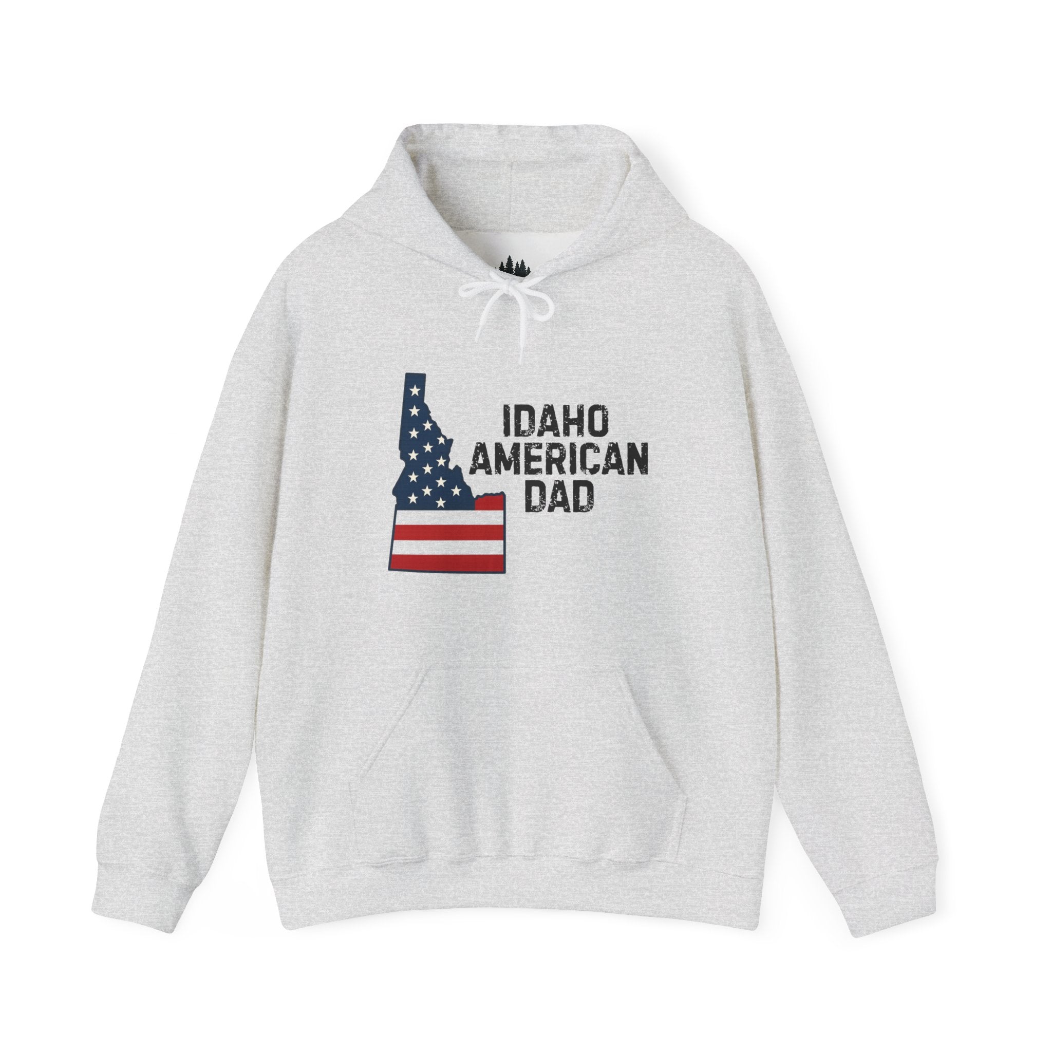 Idaho American Dad Hoodie No Sleeve Logo