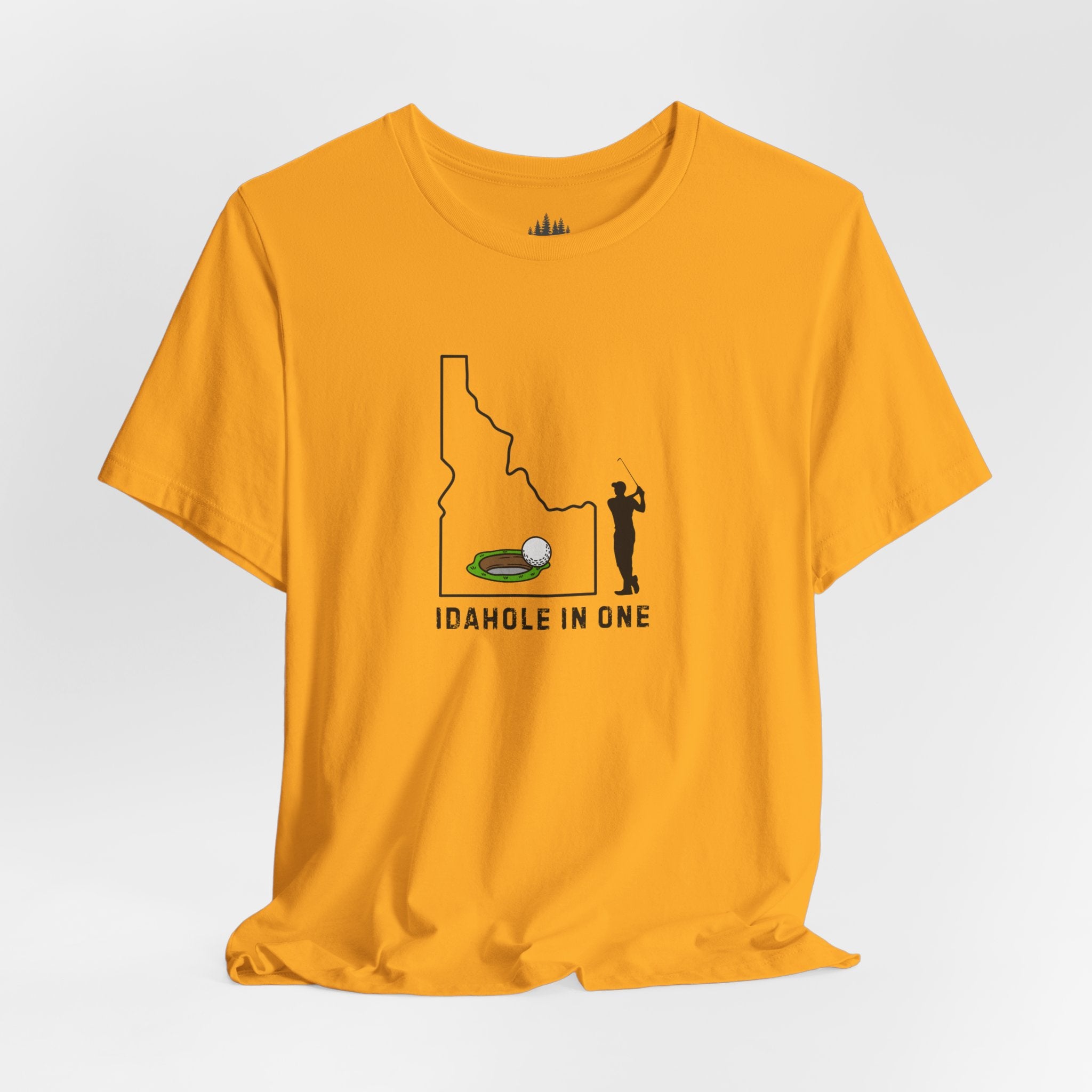 Idahole In One Men's Golf T-Shirt