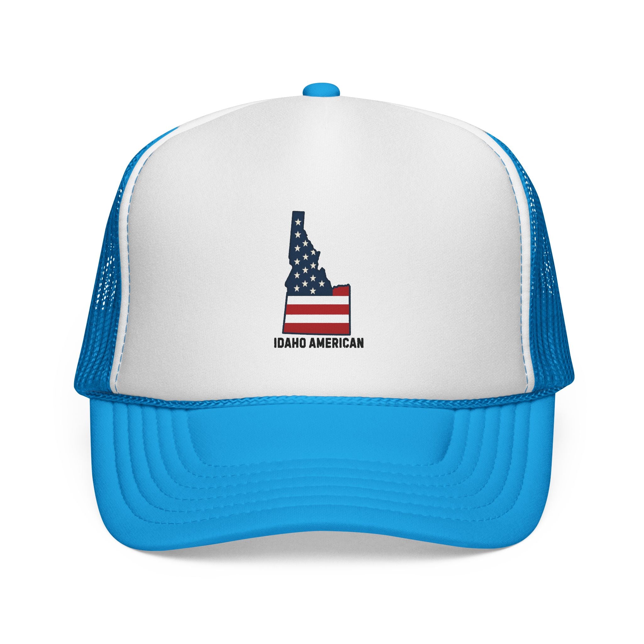Idaho American Trucker Cap - Patriotic Mesh Hat