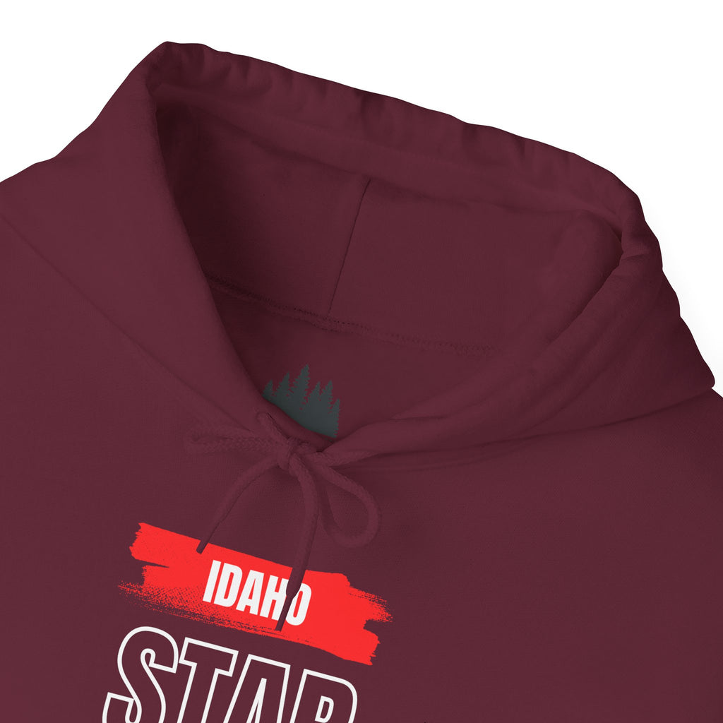 Idaho American Star Hoodie with Sleeve Logo