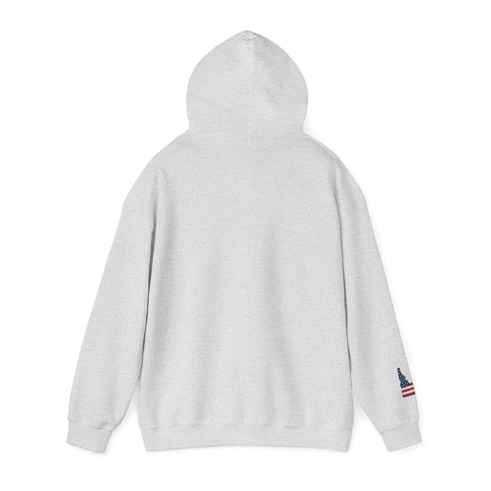 "Idaho American Patriot" Hoodie with Sleeve Logo
