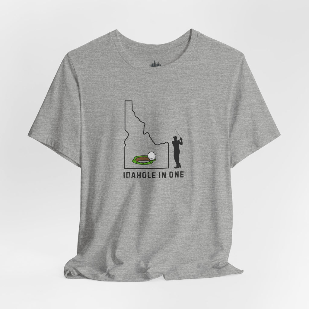 Idahole In One Men's Golf T-Shirt
