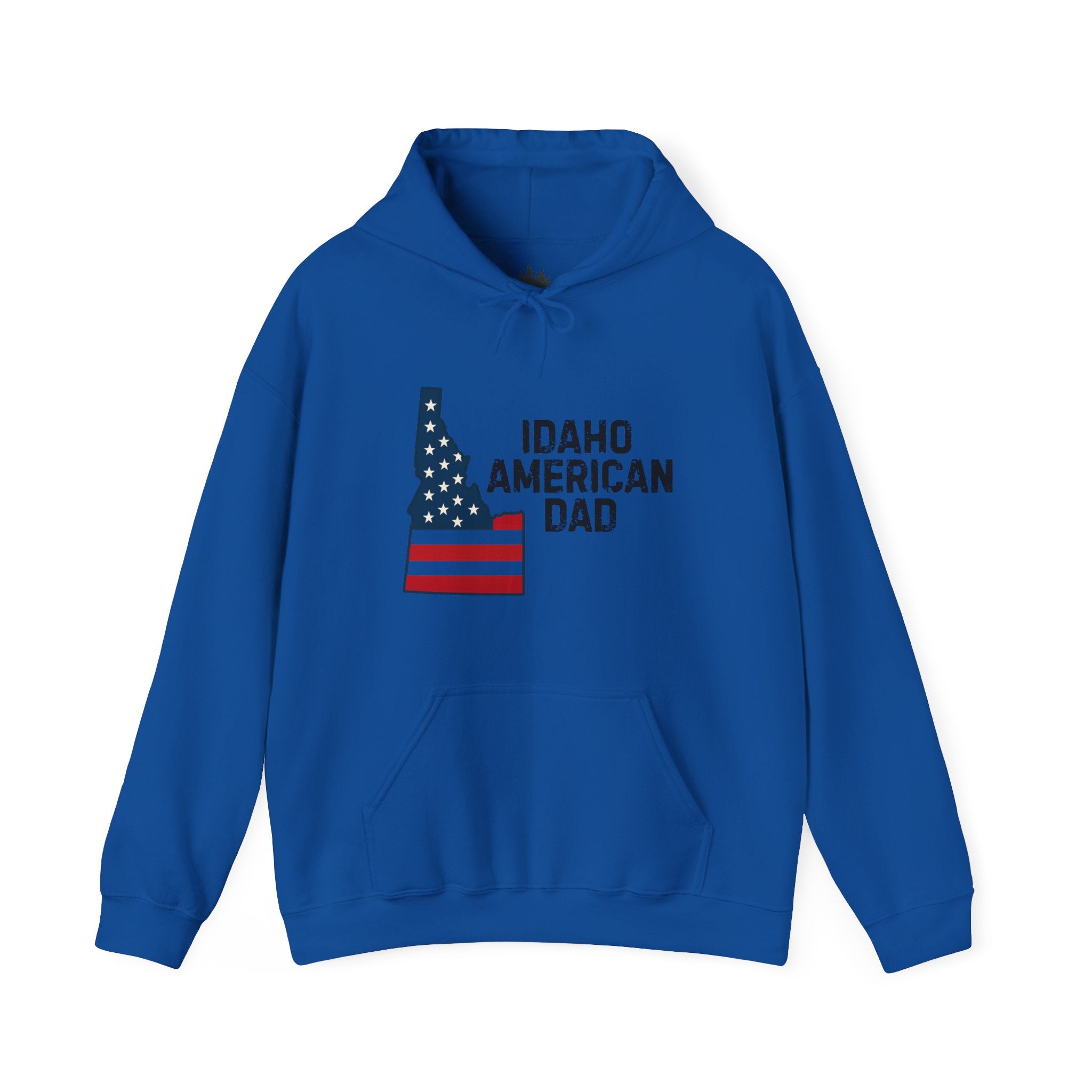 Idaho American Dad Hoodie No Sleeve Logo