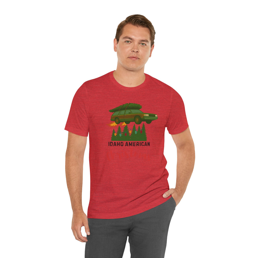 Idaho American Christmas Holiday T-Shirt