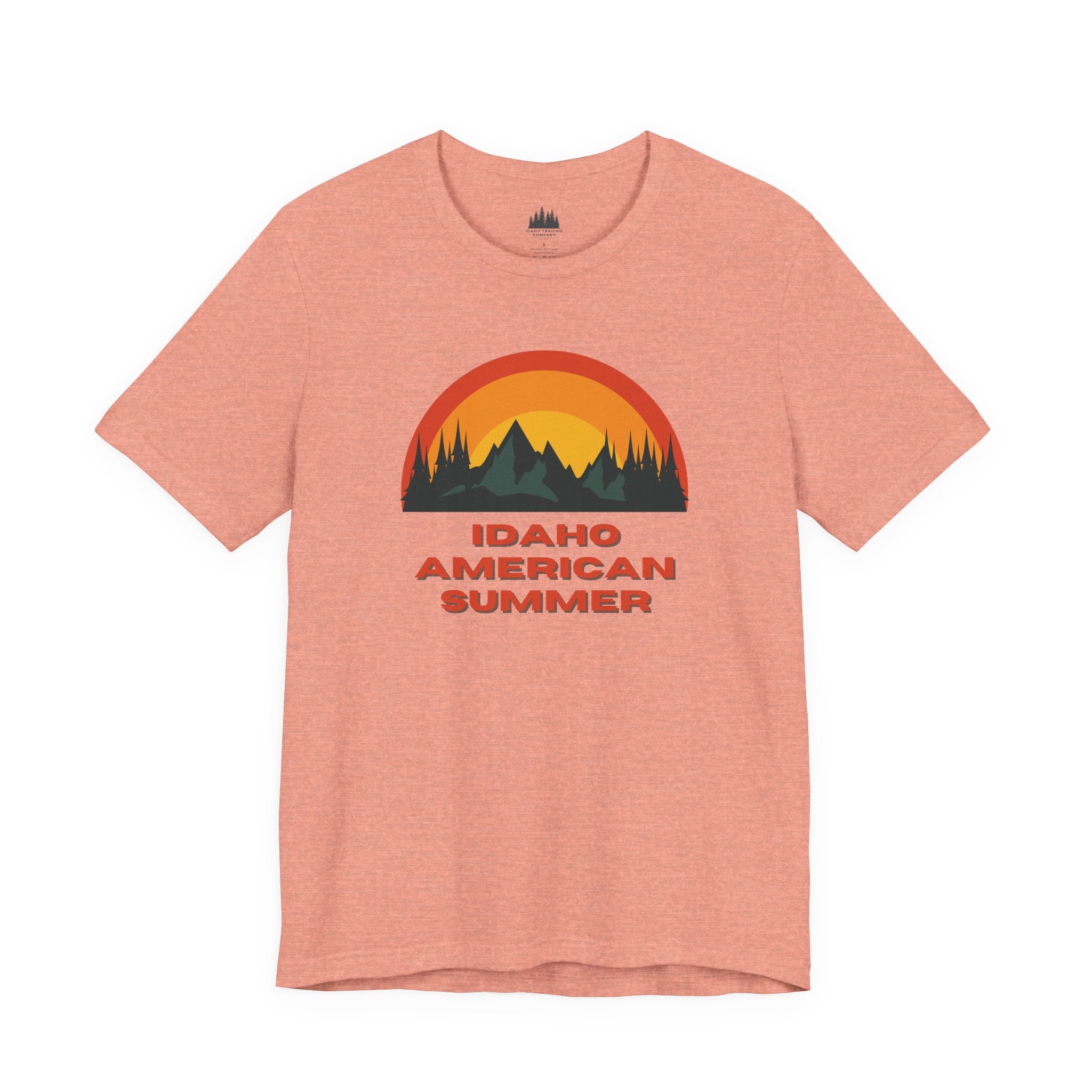 Idaho American Summer Retro T-Shirt