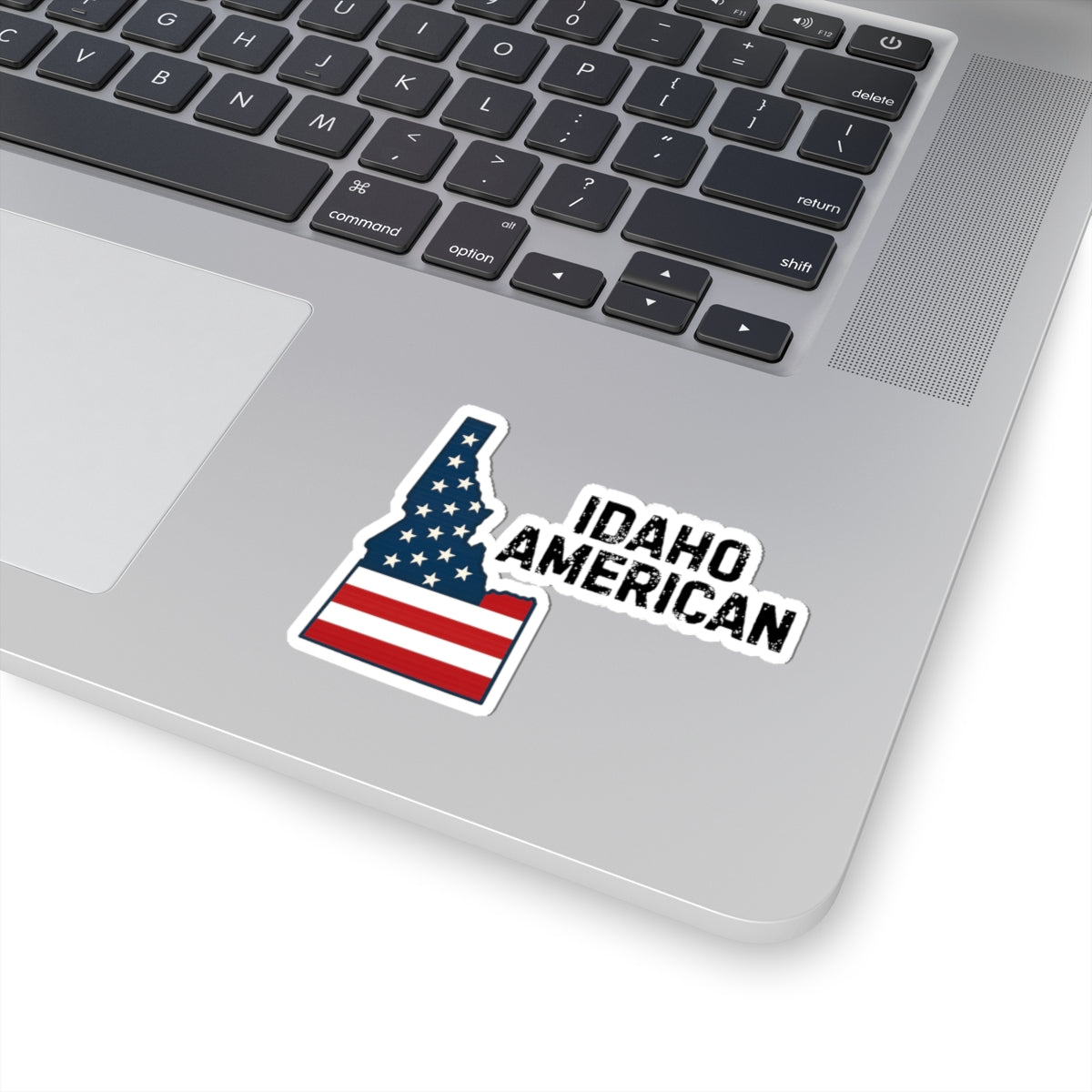 Idaho American Sticker — Decal for Patriotic Laptops, Cars & Water Bottles