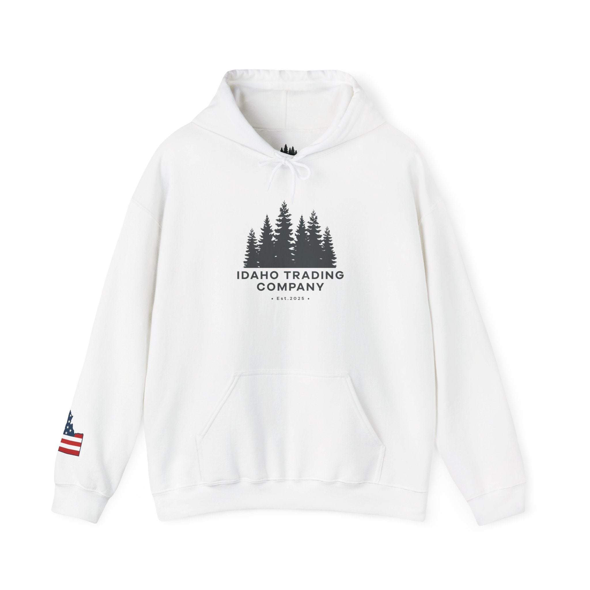 Idaho Trading Company Hoodie with Sleeve Logo