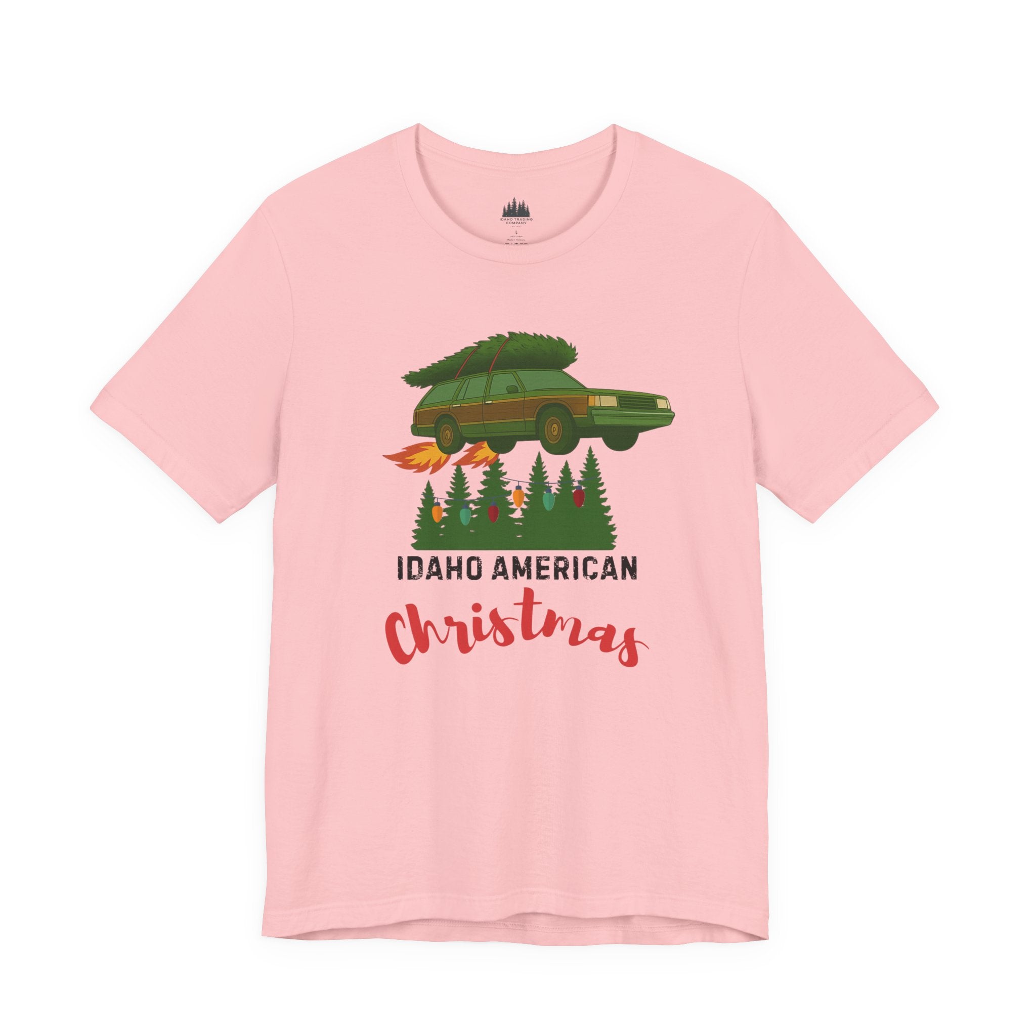 Idaho American Christmas Holiday T-Shirt