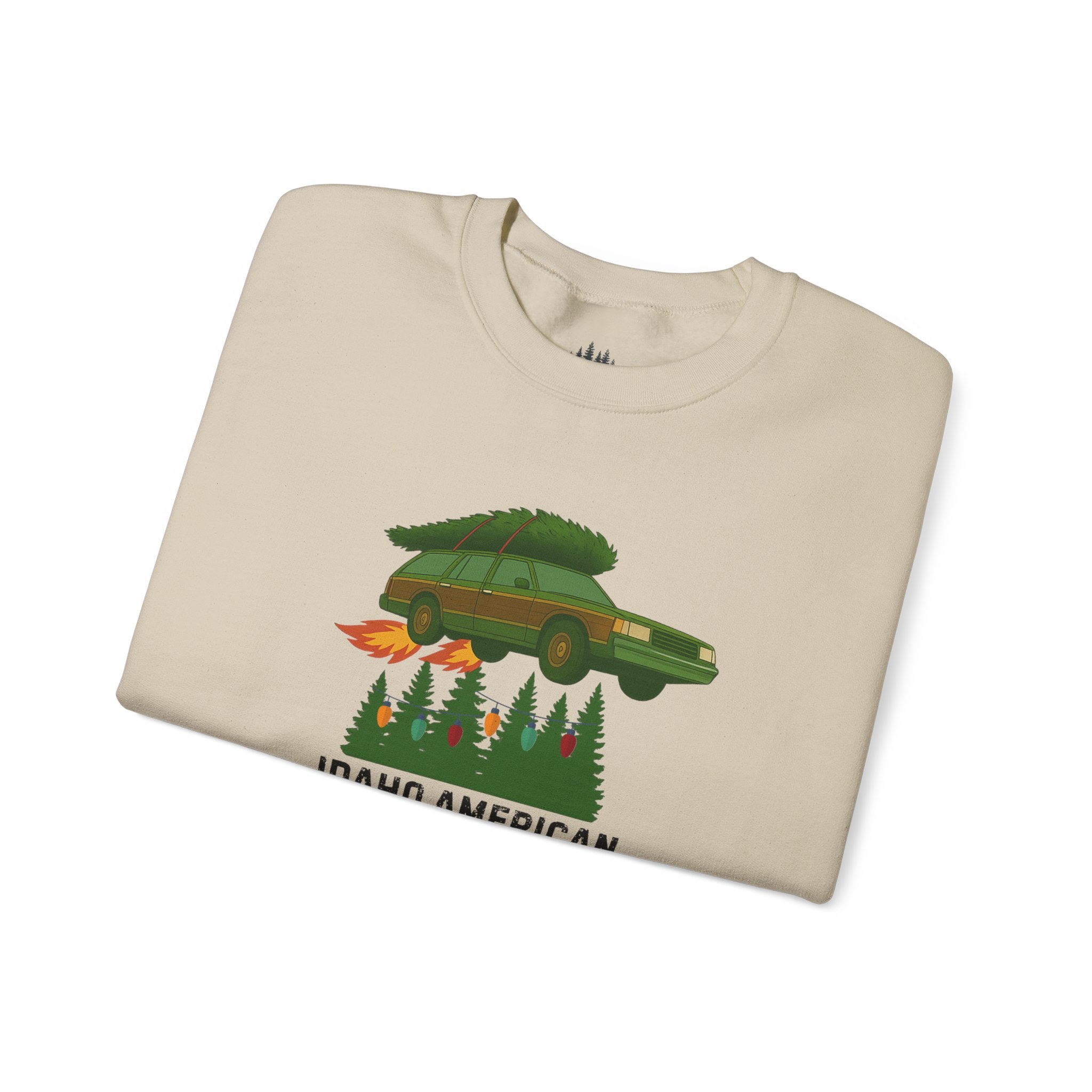 "Idaho American Christmas Holiday Vacation" Sweatshirt