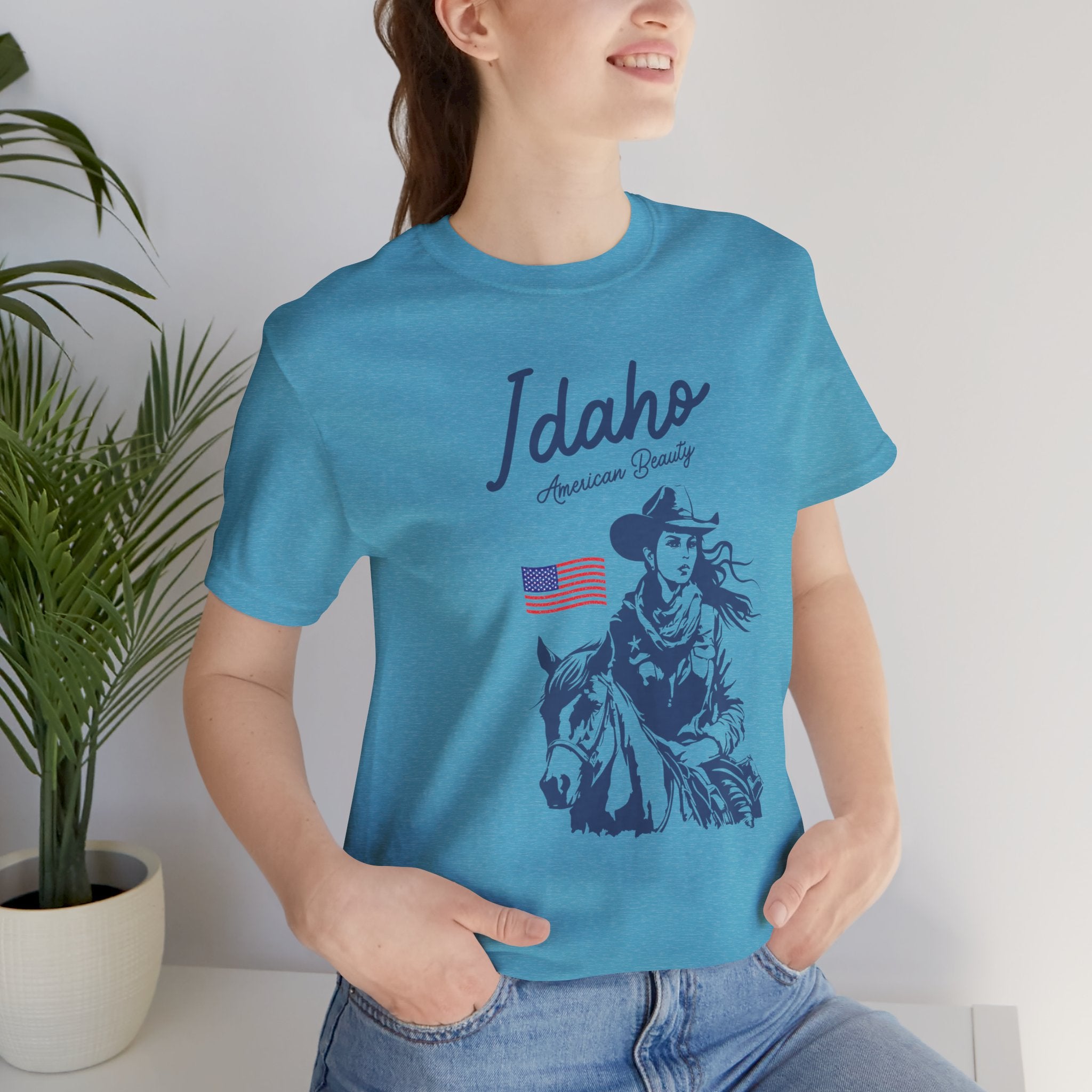 Idaho American Beauty Vintage Western T-Shirt