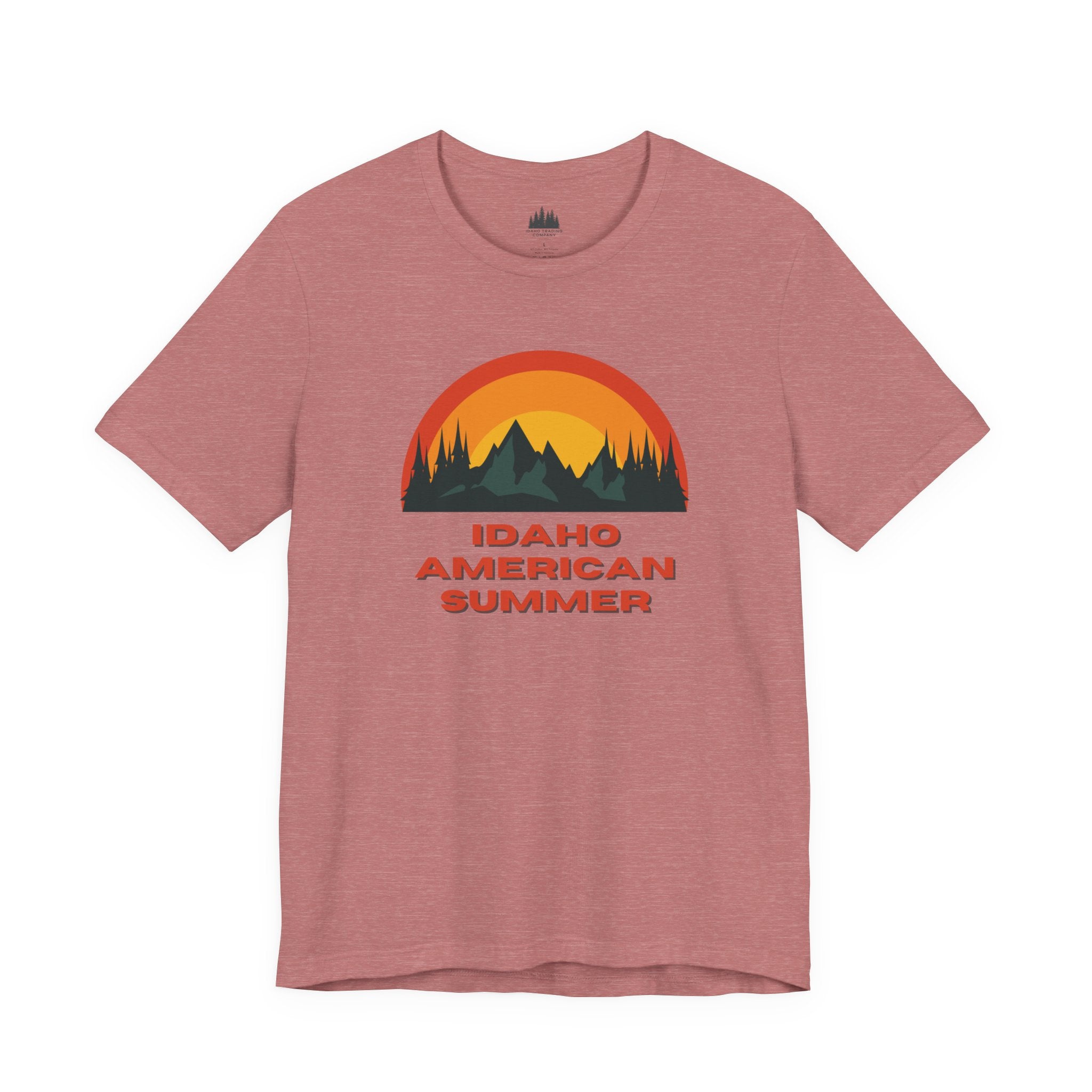 Idaho American Summer Retro T-Shirt