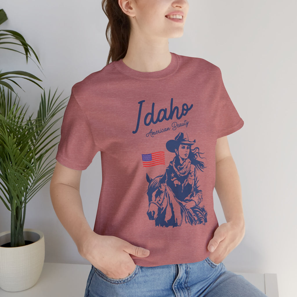 Idaho American Beauty Vintage Western T-Shirt