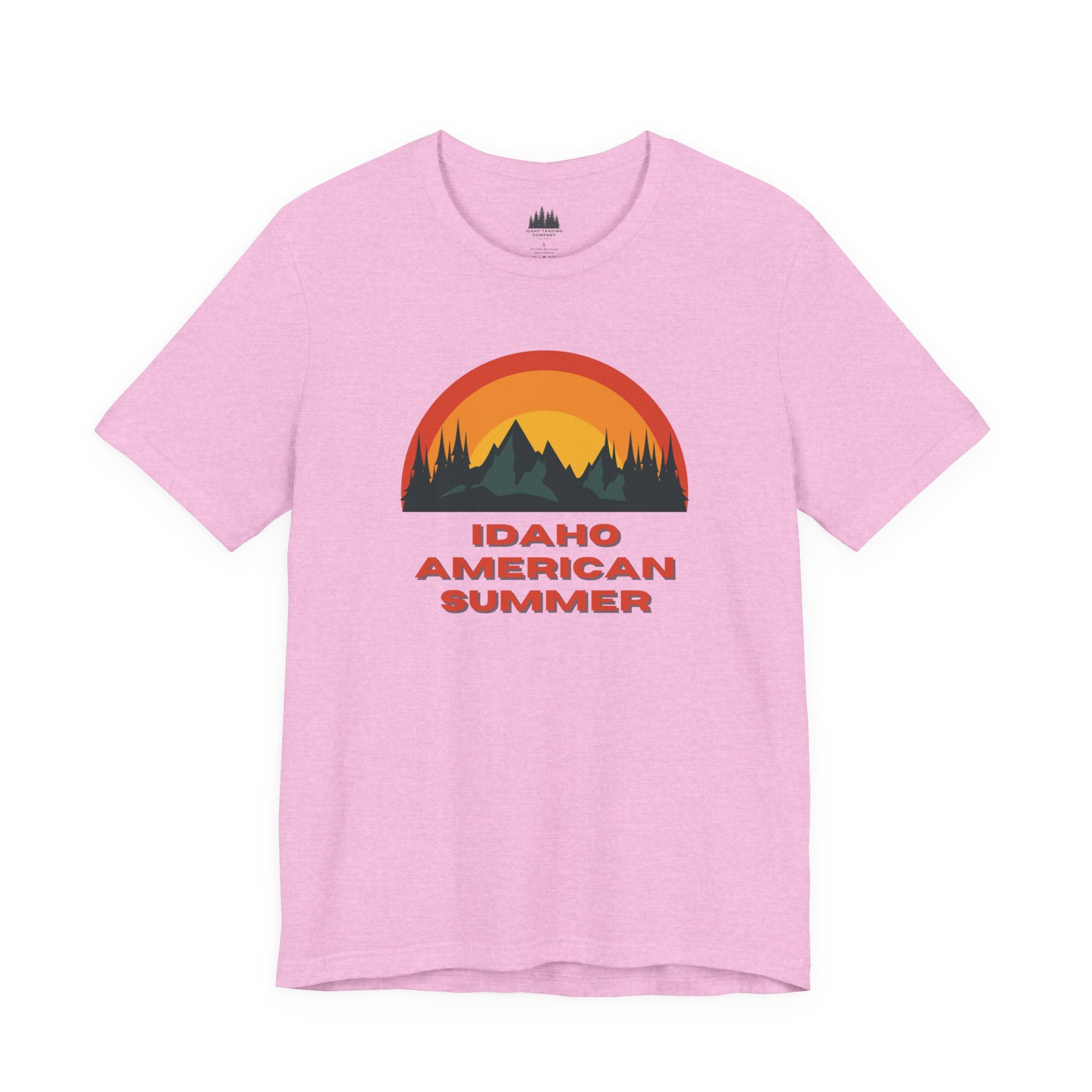 Idaho American Summer Retro T-Shirt