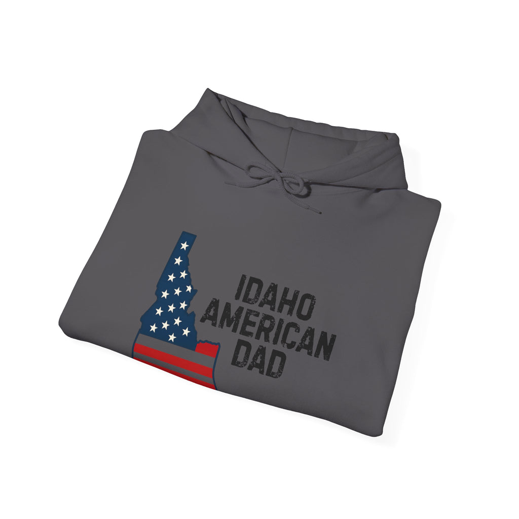 Idaho American Dad Hoodie No Sleeve Logo