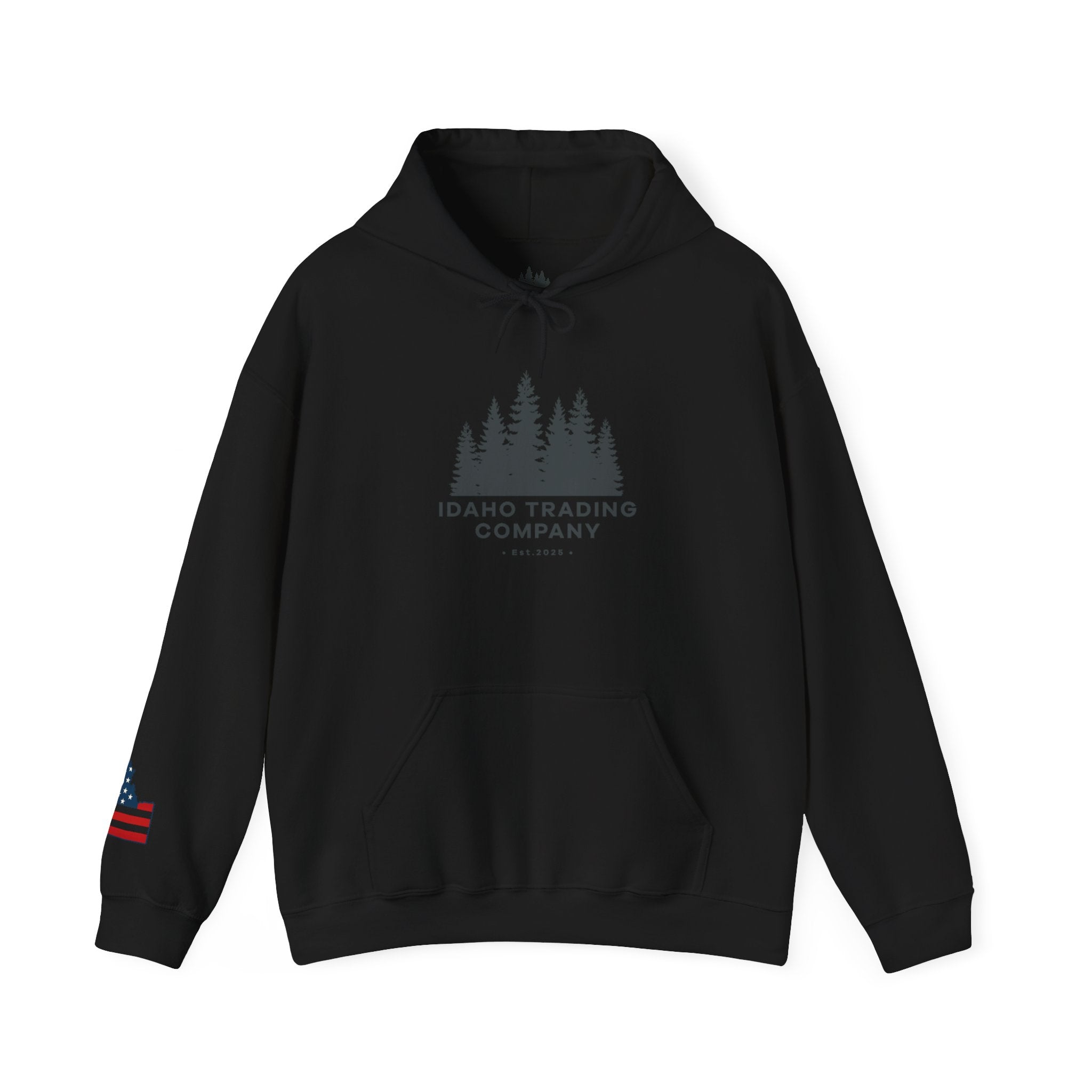 Idaho Trading Company Hoodie with Sleeve Logo
