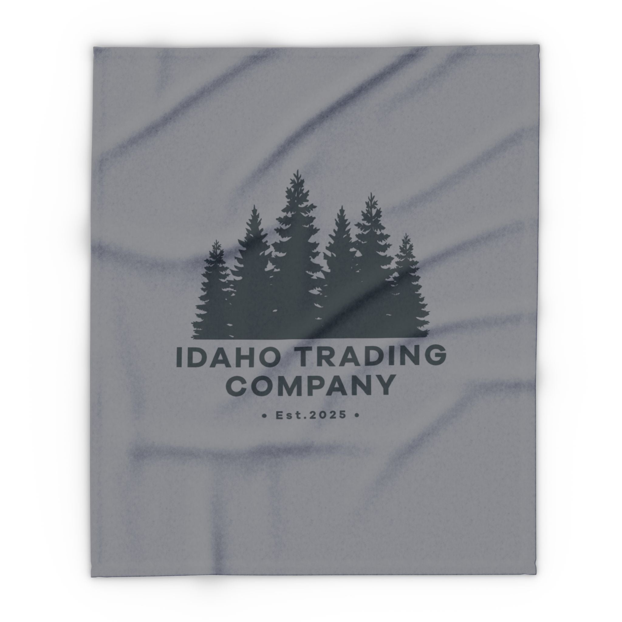 Idaho Trading Company Fleece Blanket — Cozy Forest Throw