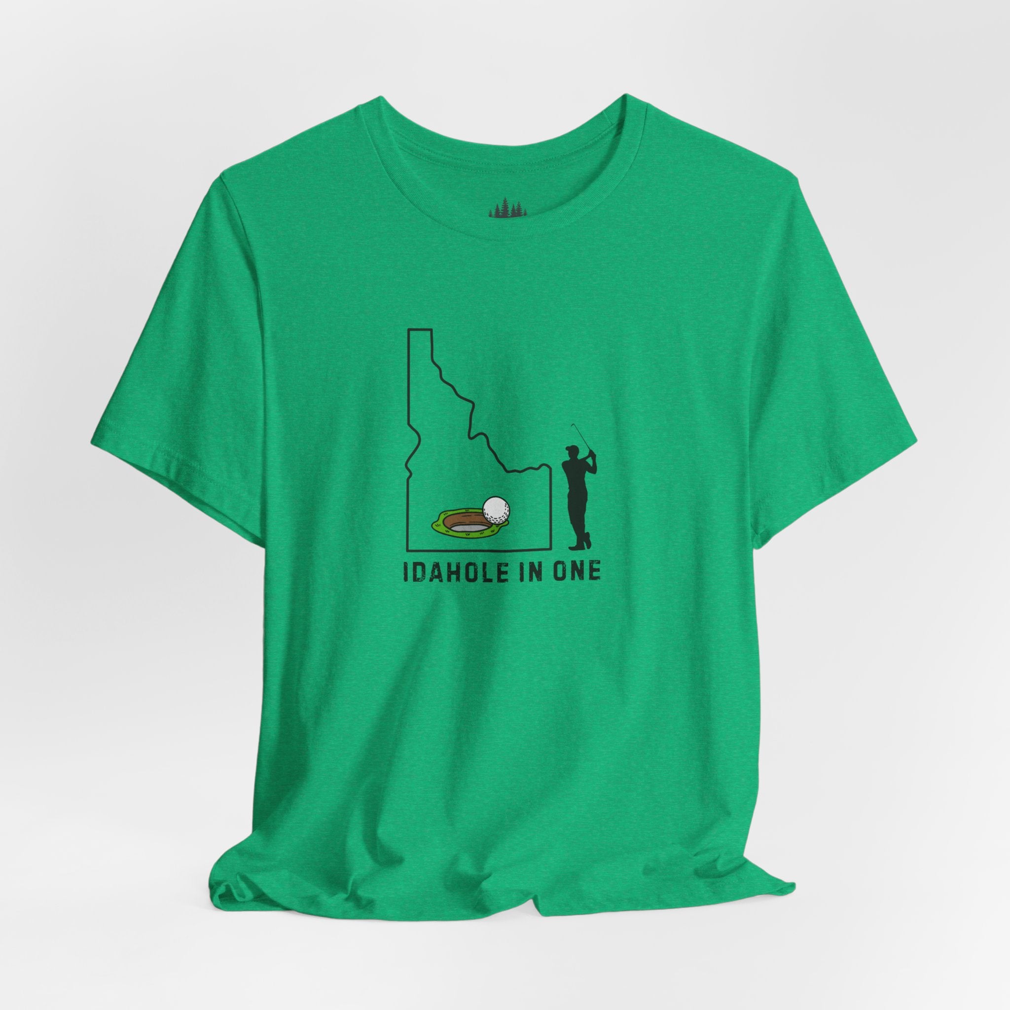 Idahole In One Men's Golf T-Shirt