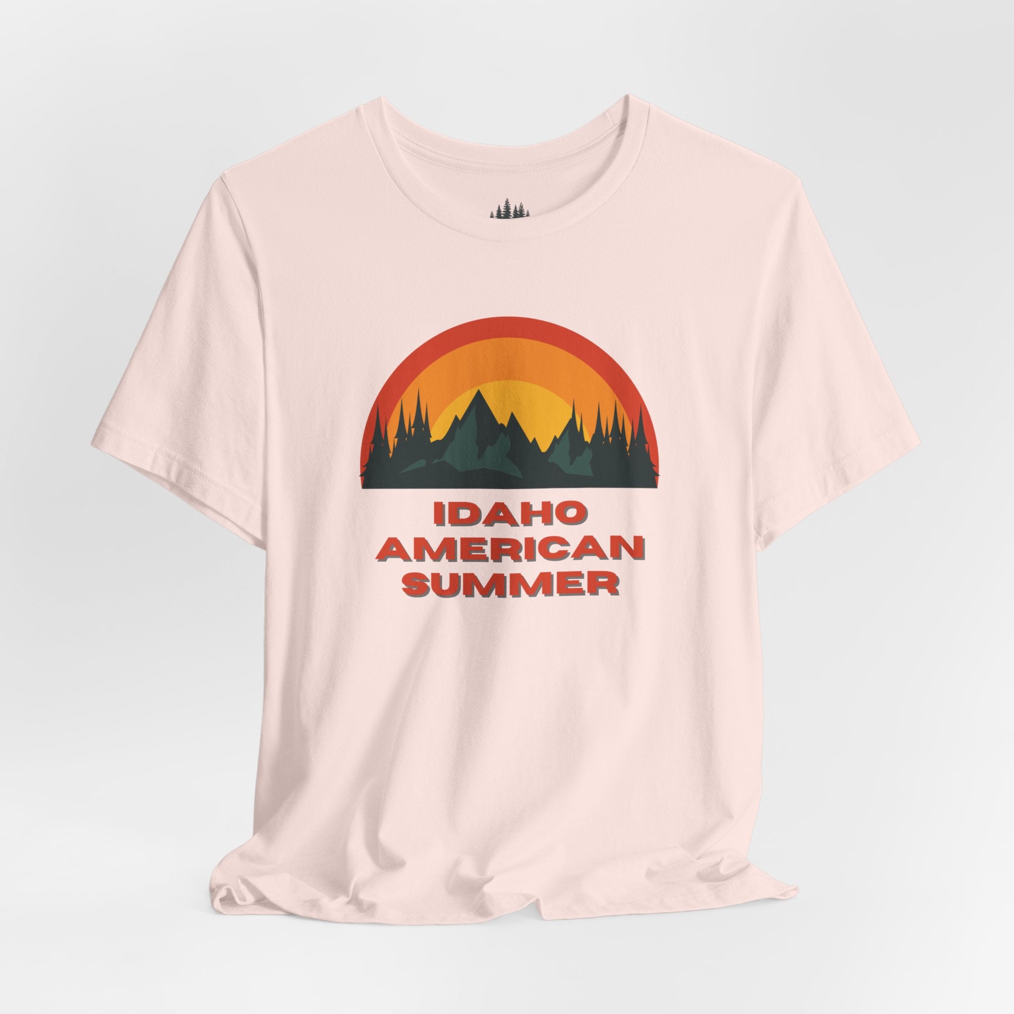 Idaho American Summer Retro T-Shirt