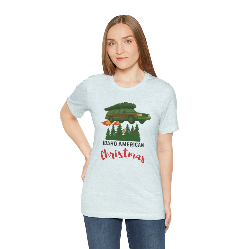 Idaho American Christmas Holiday T-Shirt