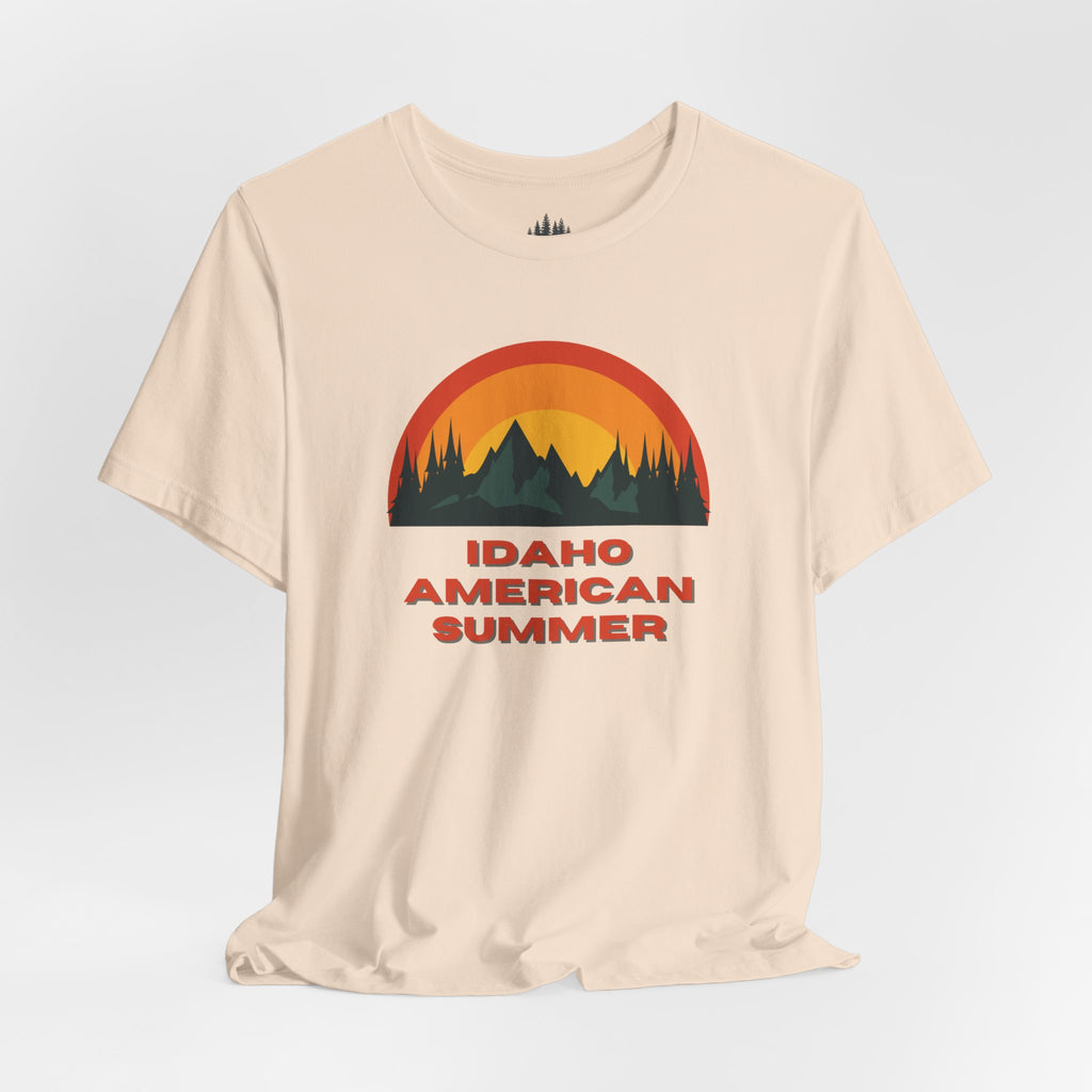 Idaho American Summer Retro T-Shirt