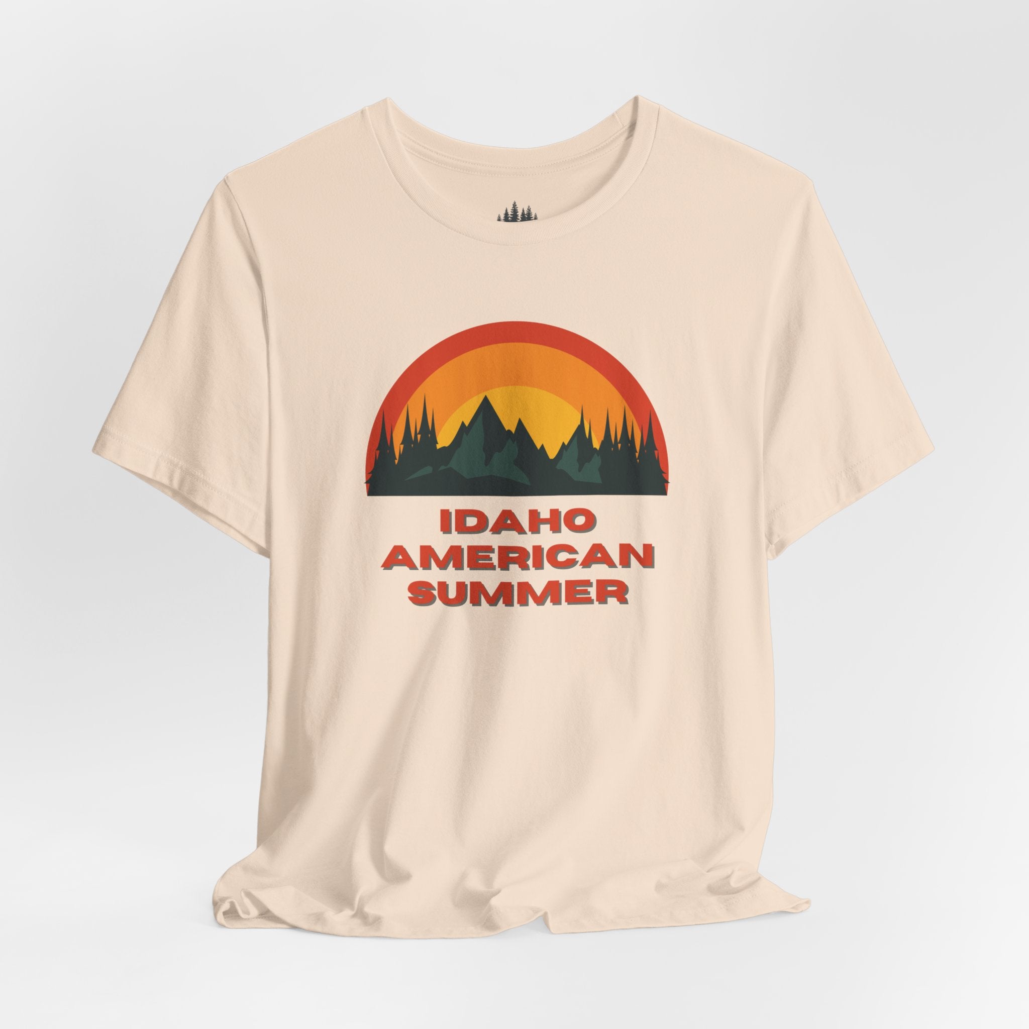 Idaho American Summer Retro T-Shirt