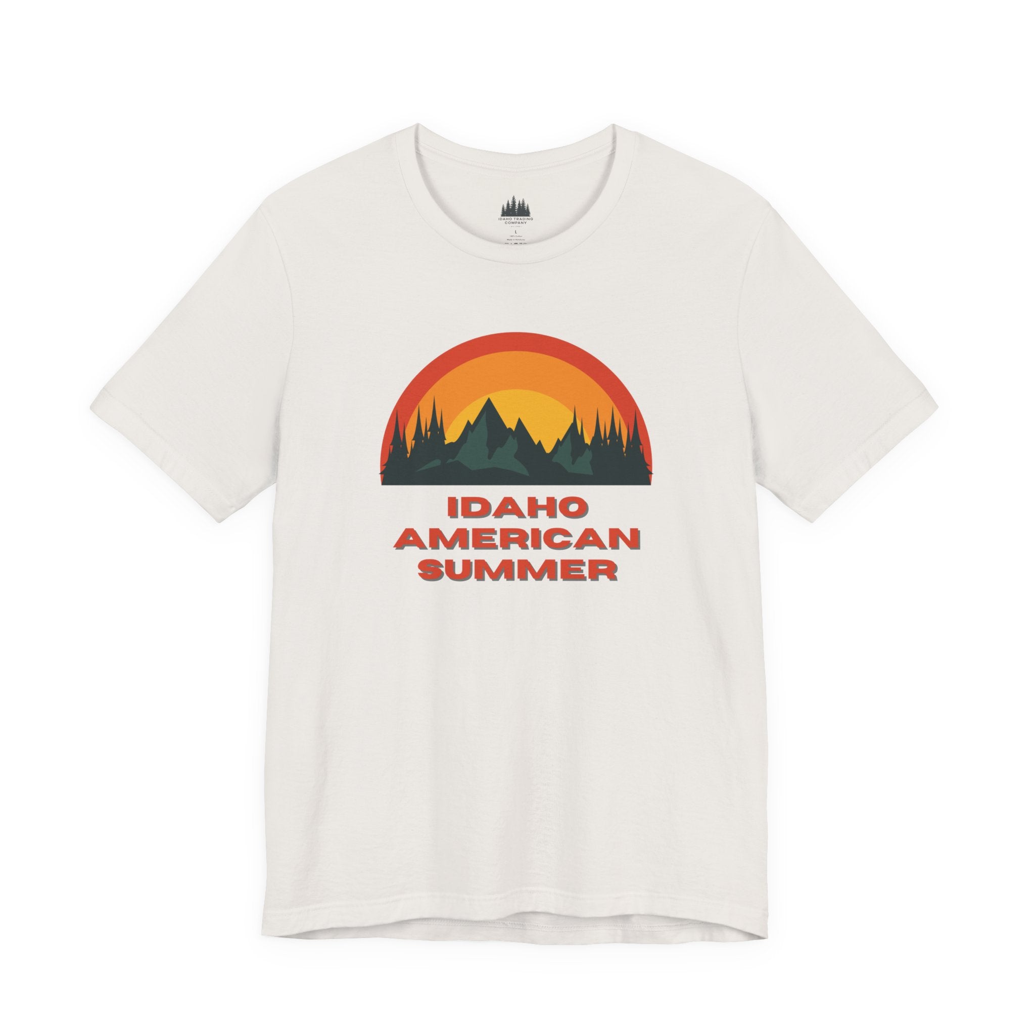 Idaho American Summer Retro T-Shirt